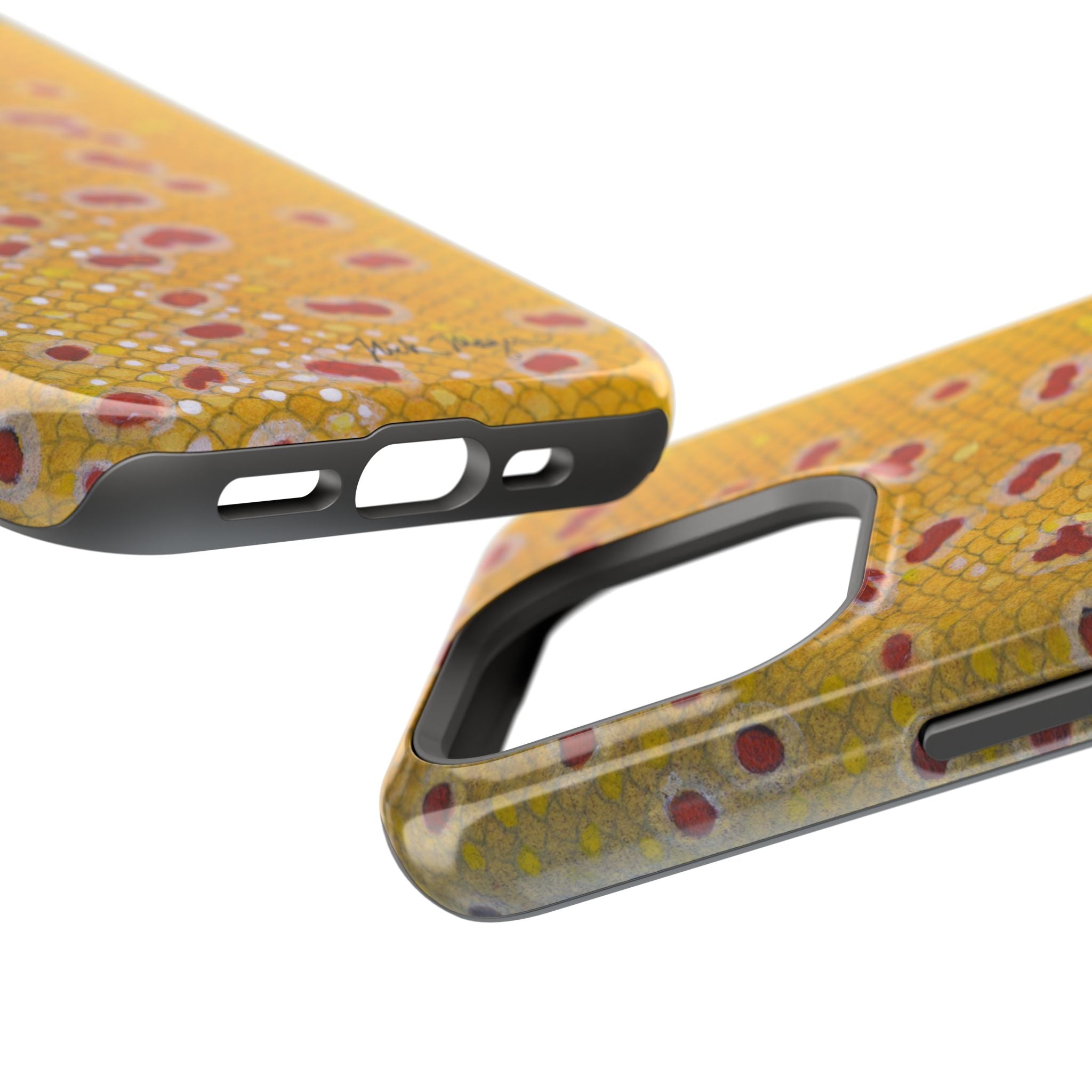 Brown Trout 3 Skin MagSafe iPhone Case