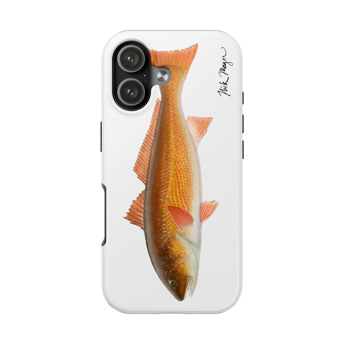 Redfish White Phone Case (iPhone) Printify