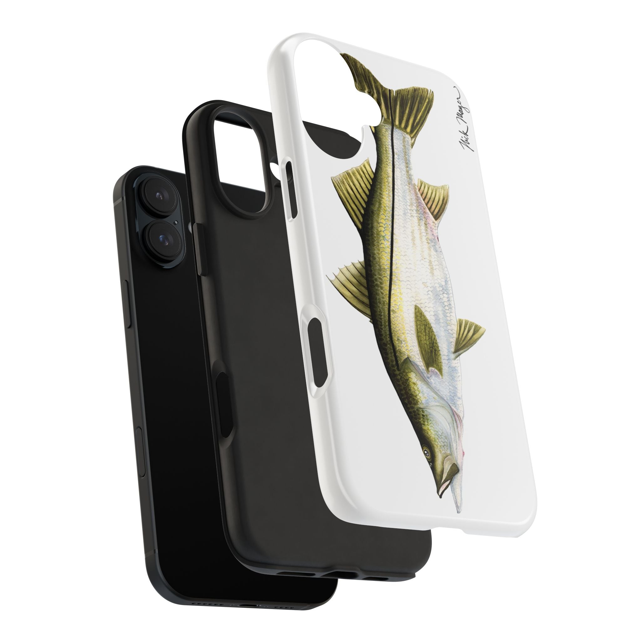 Snook White Phone Case (iPhone)