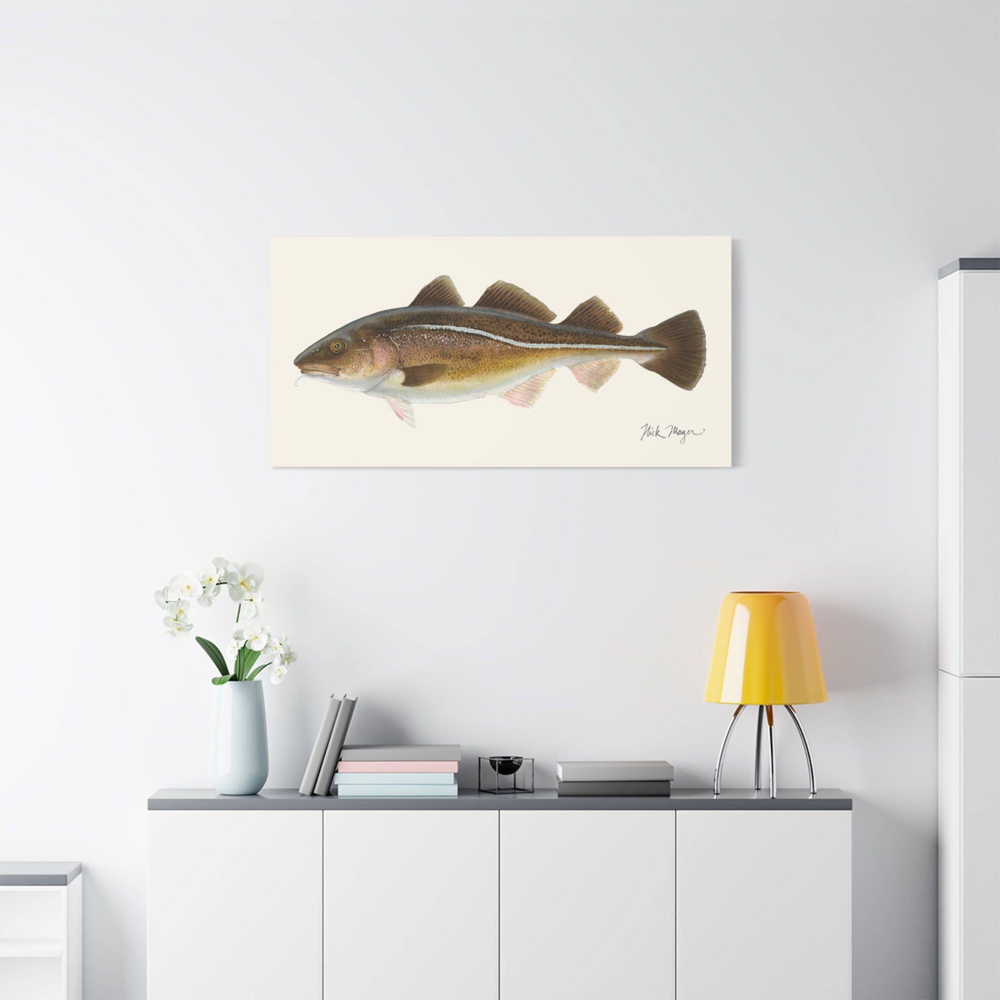 Cod Canvas Print