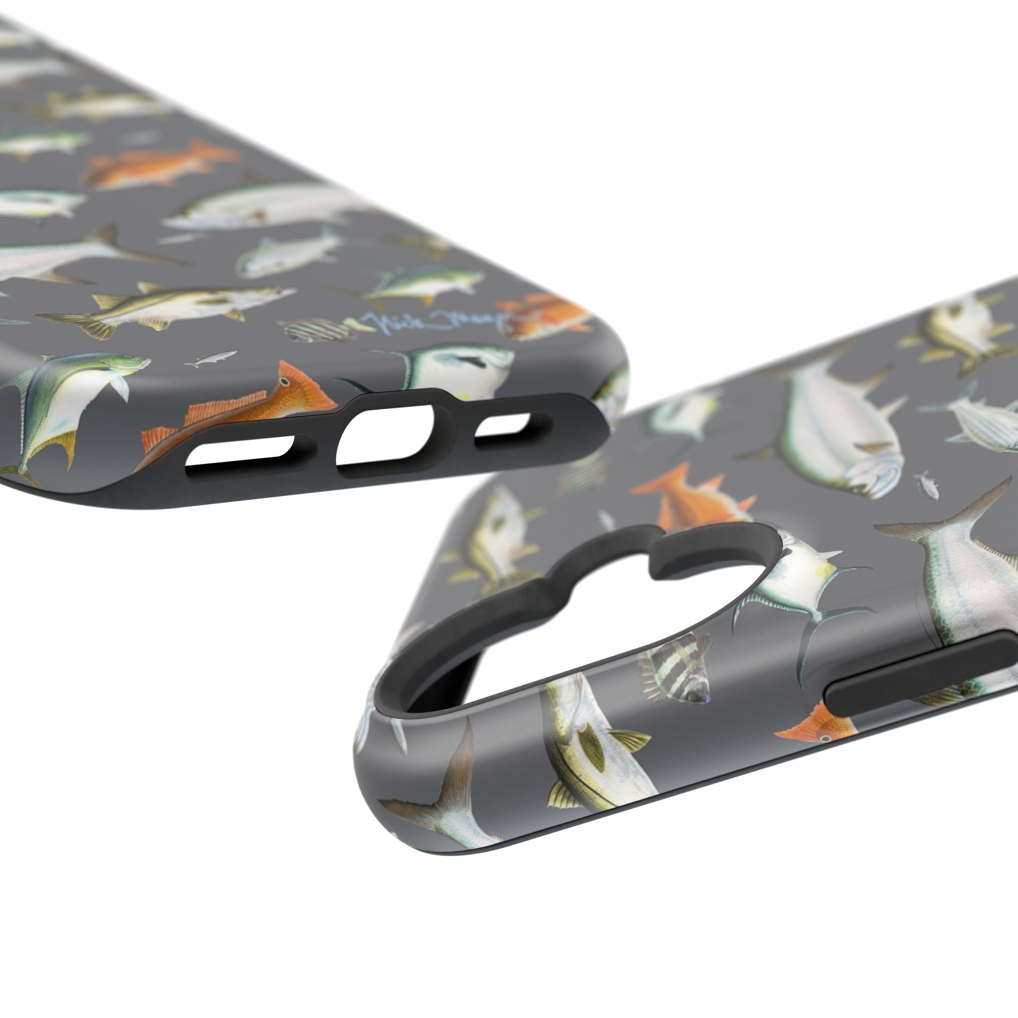 NEW Southern Fish Grey MagSafe iPhone Case