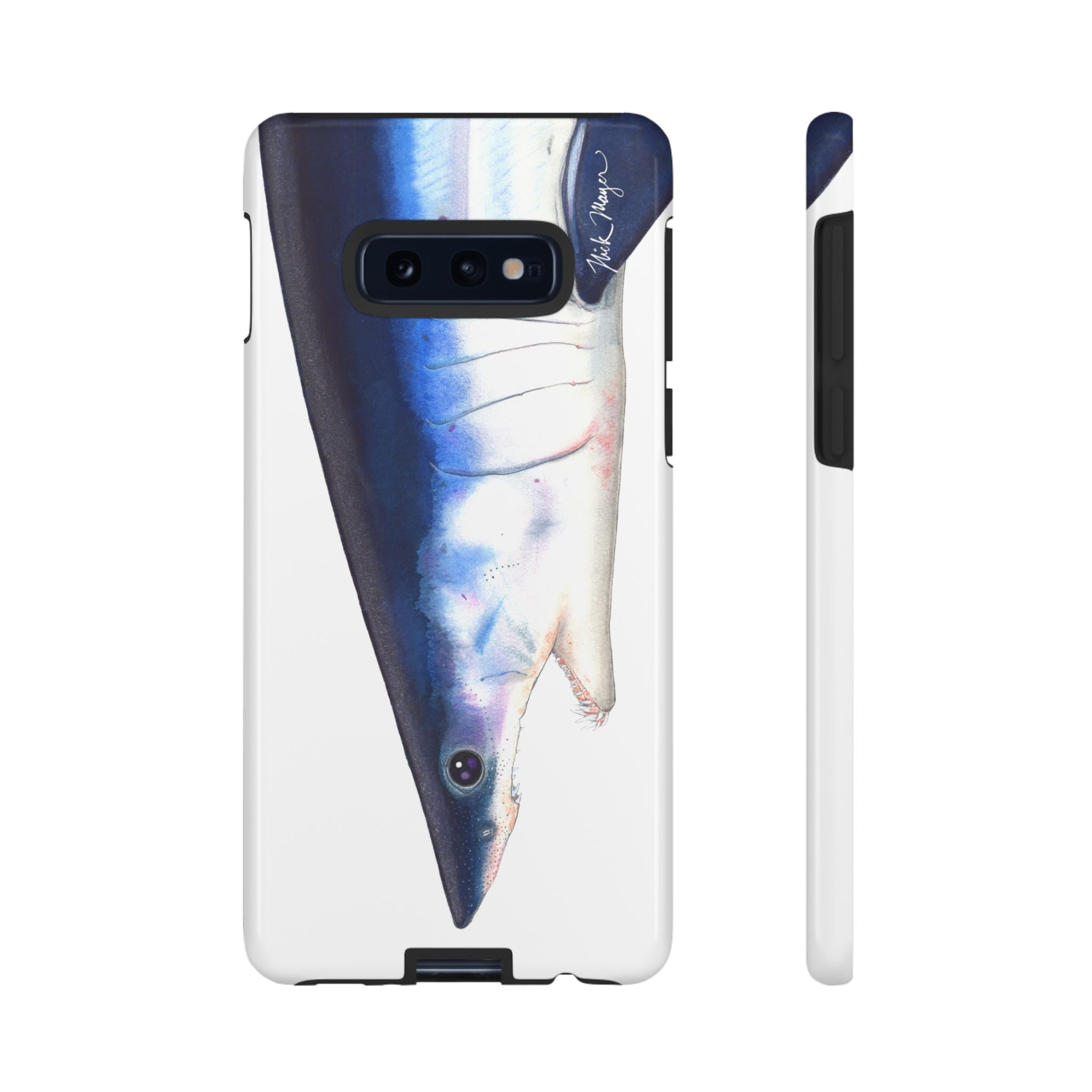 Mako Shark Face White Phone Case (Samsung)