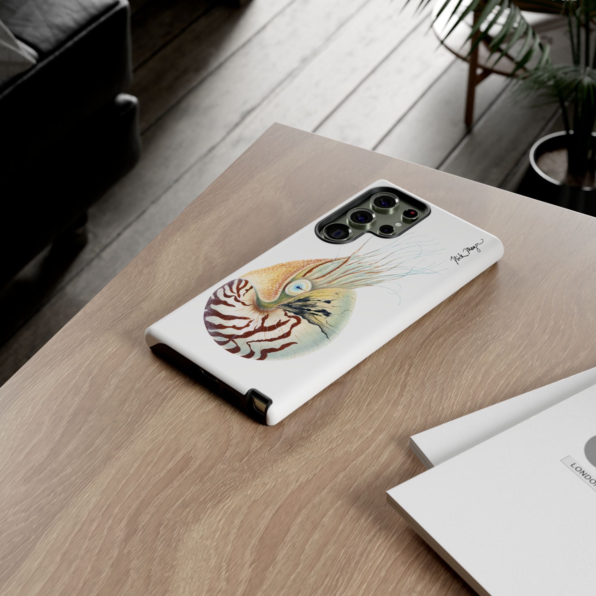 Chambered Nautilus Phone Case (Samsung) Printify