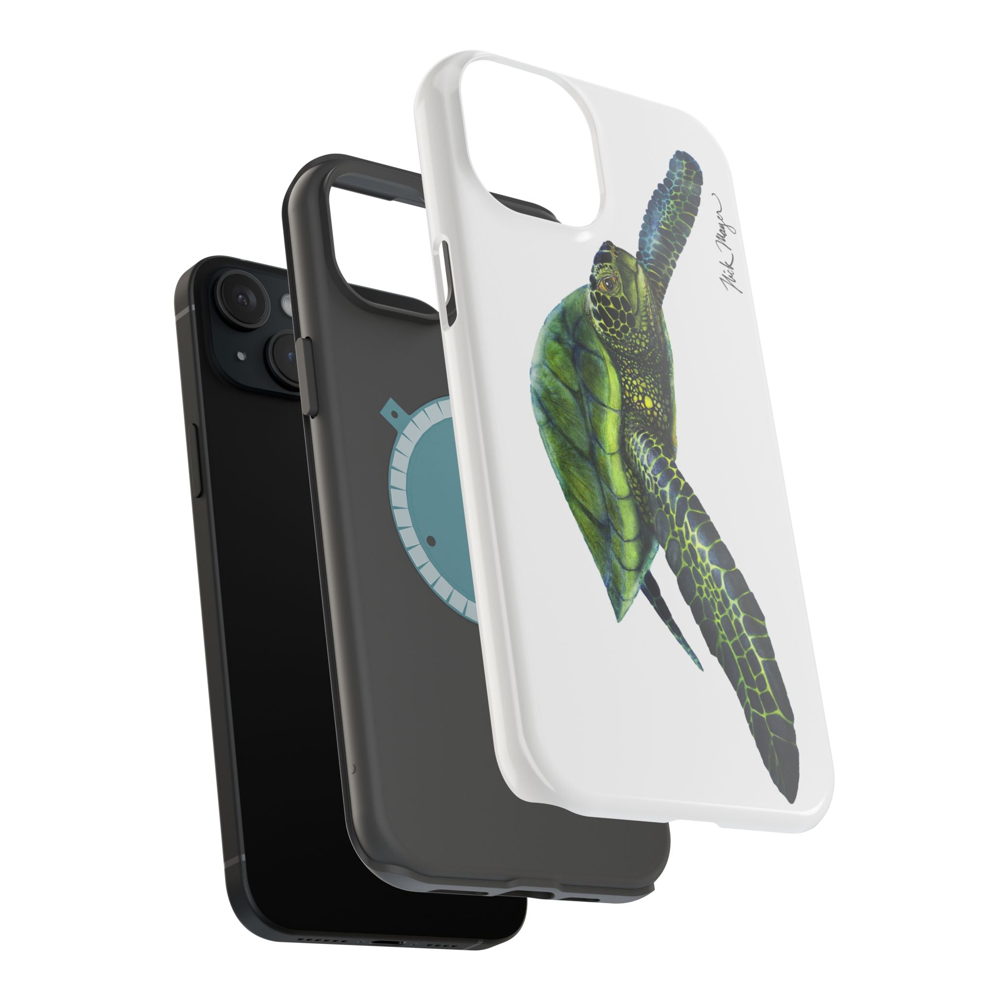 Green Sea Turtle MagSafe iPhone Case