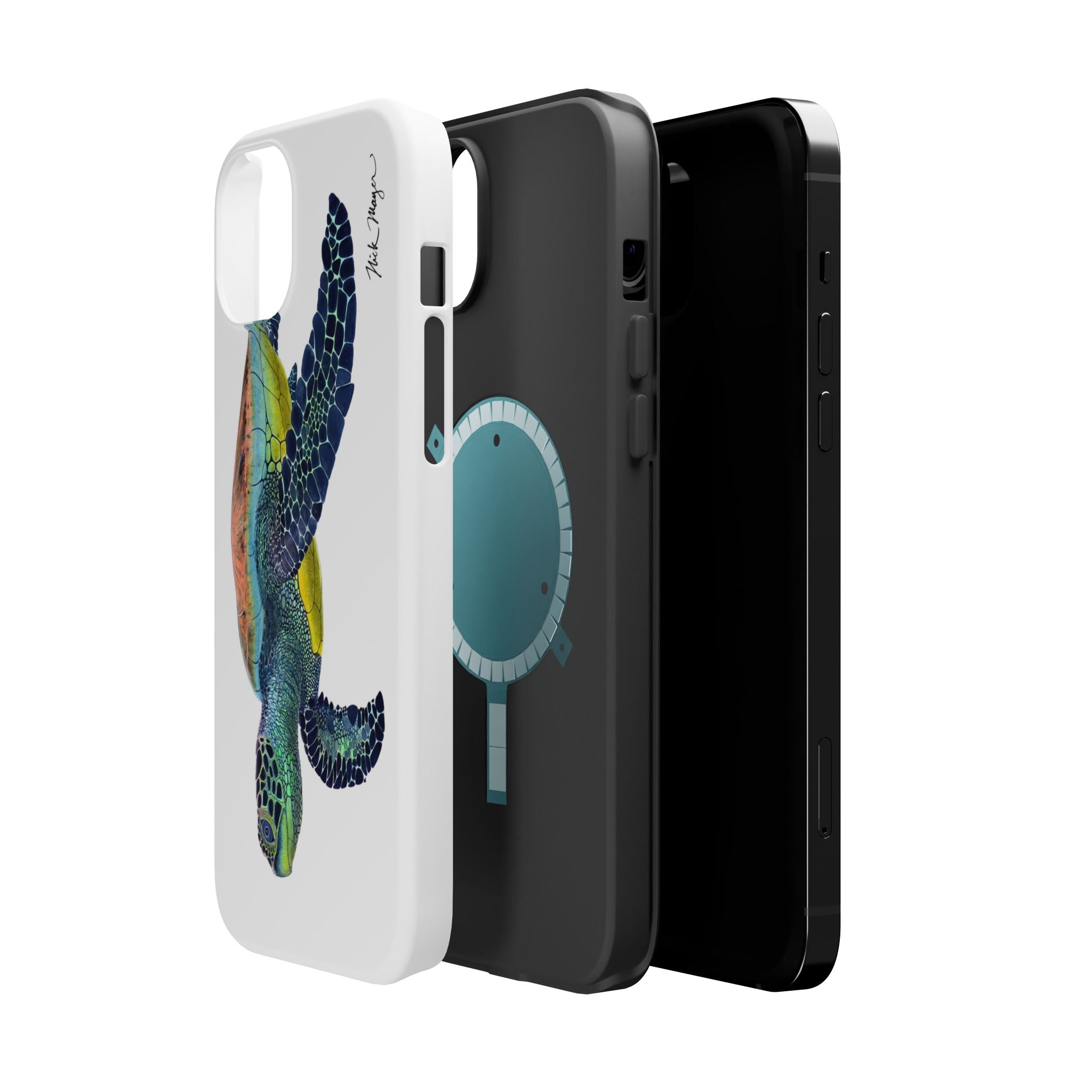Green Sea Turtle II MagSafe iPhone Case
