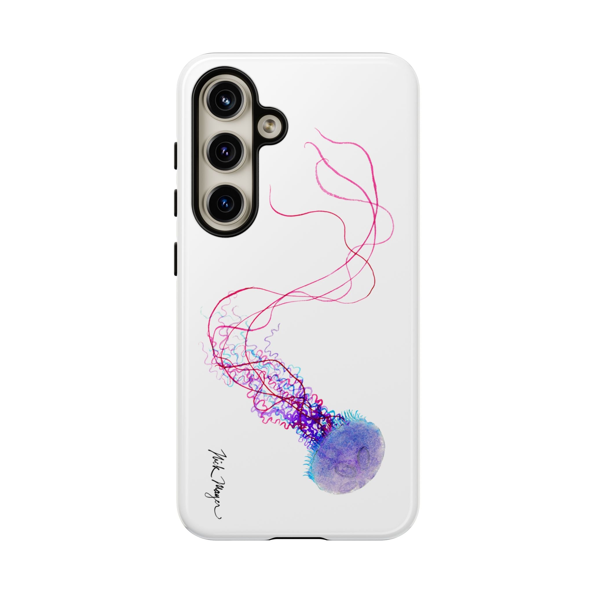 Purple Jellyfish I Phone Case (Samsung)