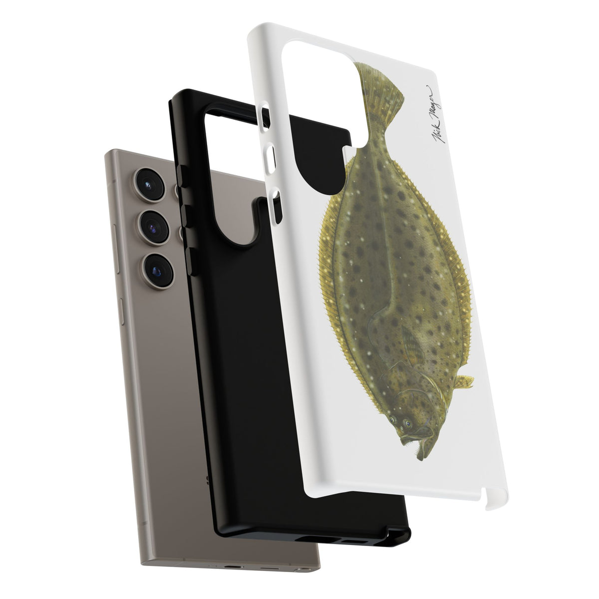 Fluke/ Flounder Phone Case (Samsung) Printify