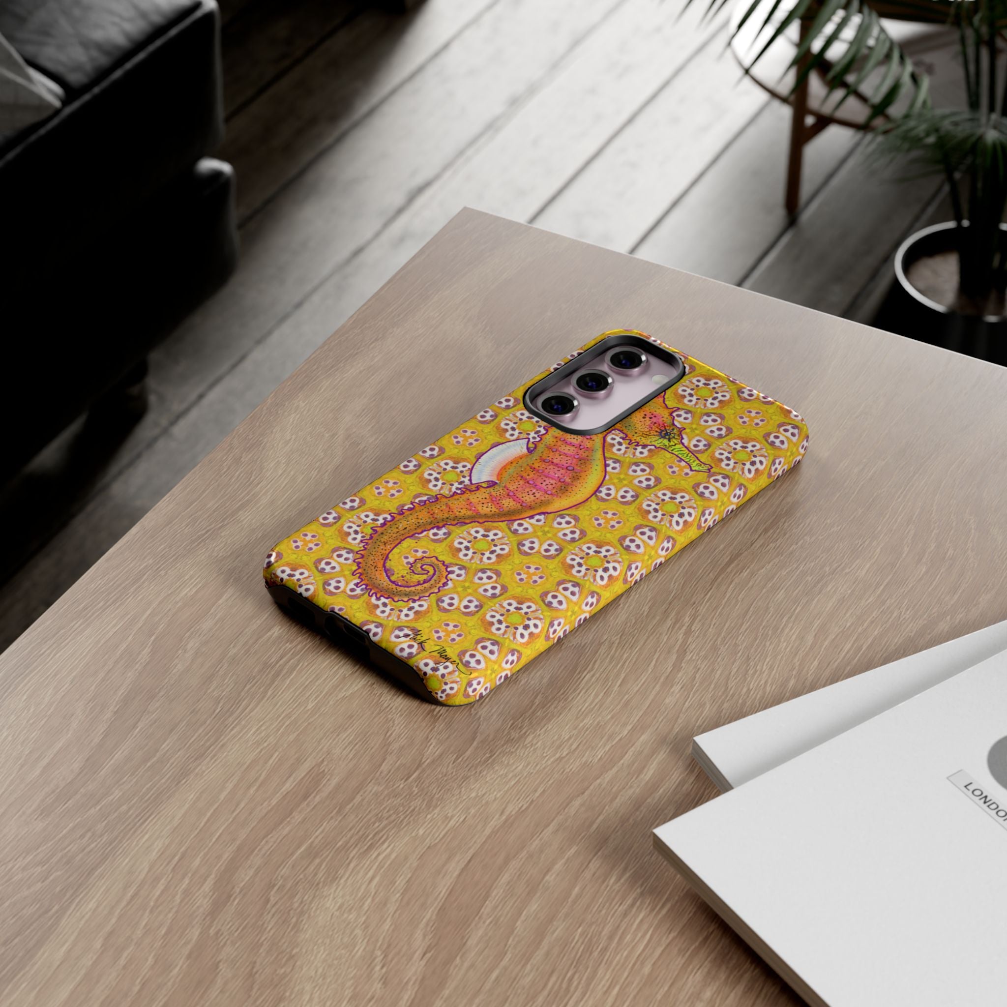 Psychedelic Seahorse Phone Case (Samsung)
