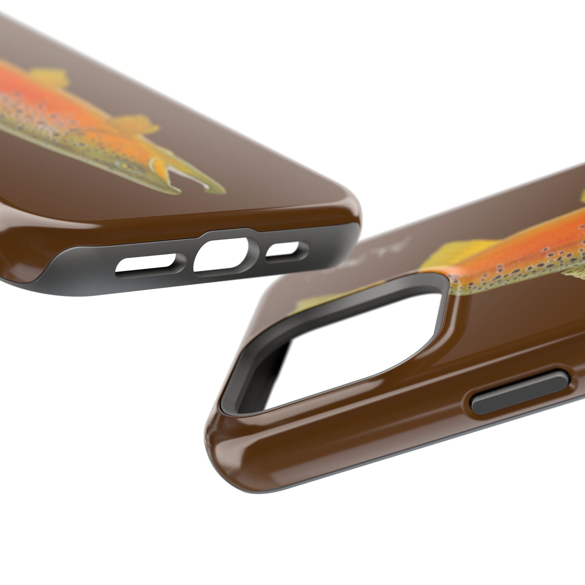 Brown Trout 2 Brown MagSafe iPhone Case, Limited Run