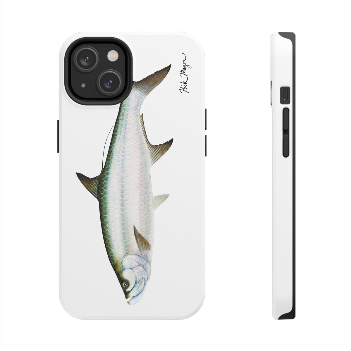 Tarpon White Phone Case (iPhone) Printify