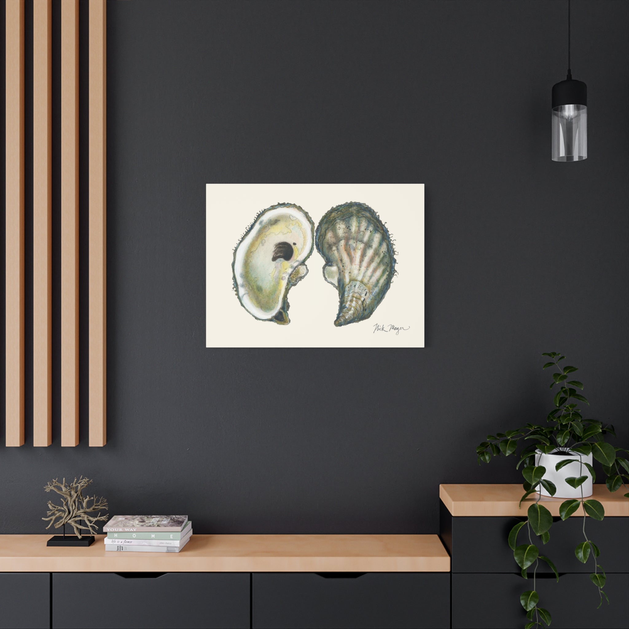 Atlantic Oysters I Canvas Print