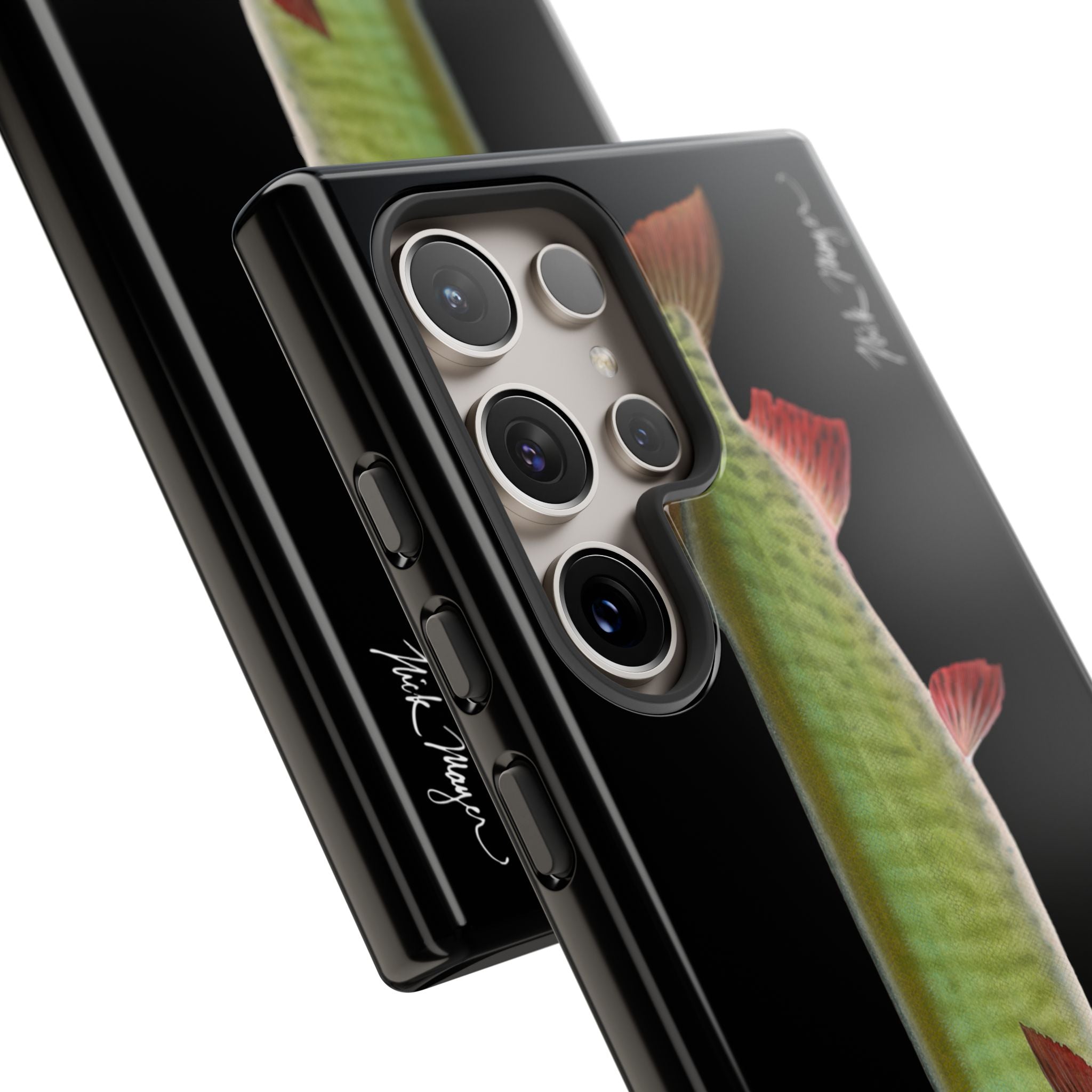 Trophy Muskie Black Phone Case (Samsung)