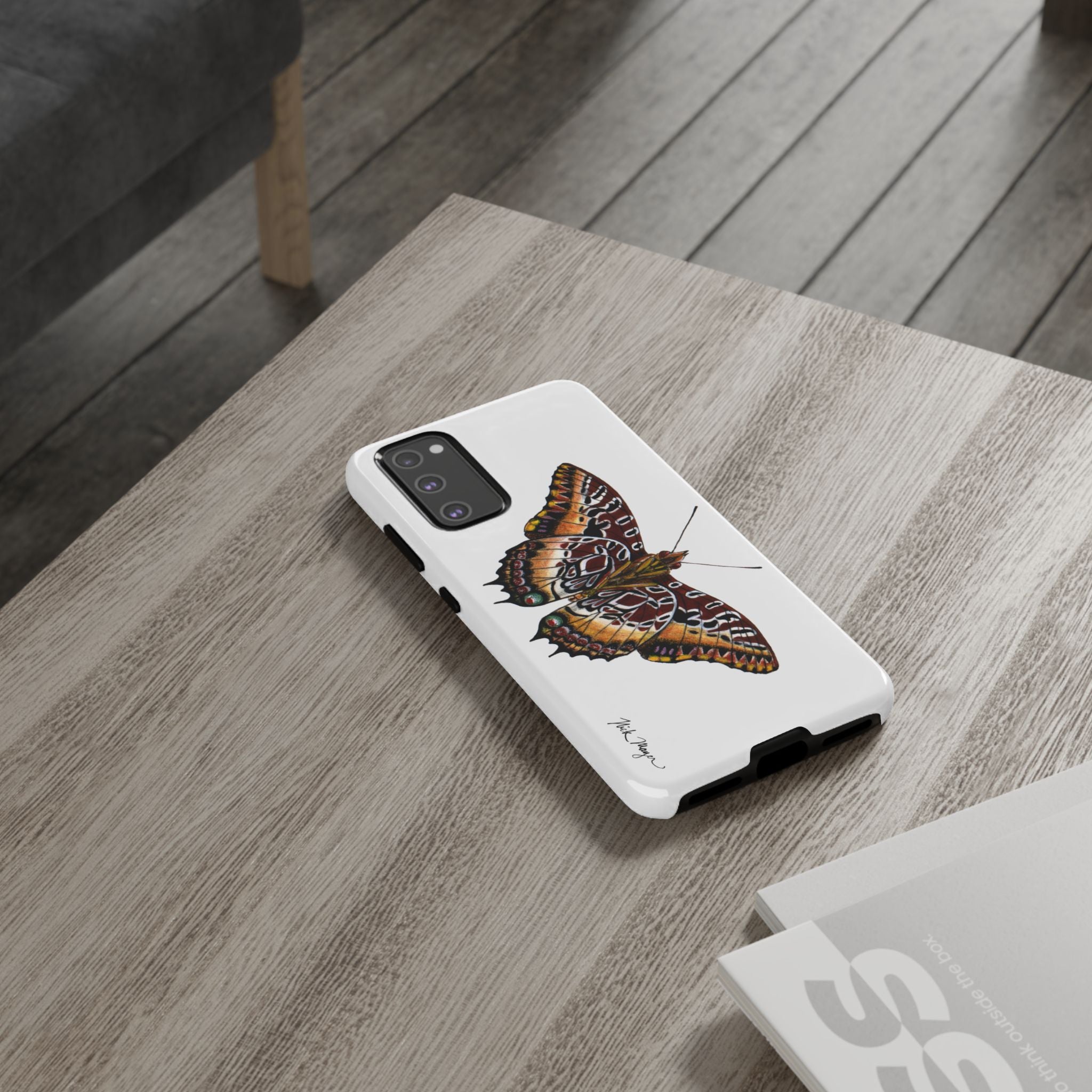 Black Bordered Charaxes Phone Case (Samsung)