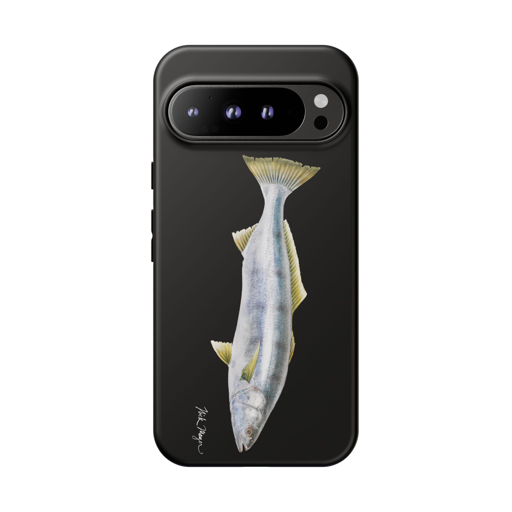 White Sea Bass Phone Case (Samsung) - black