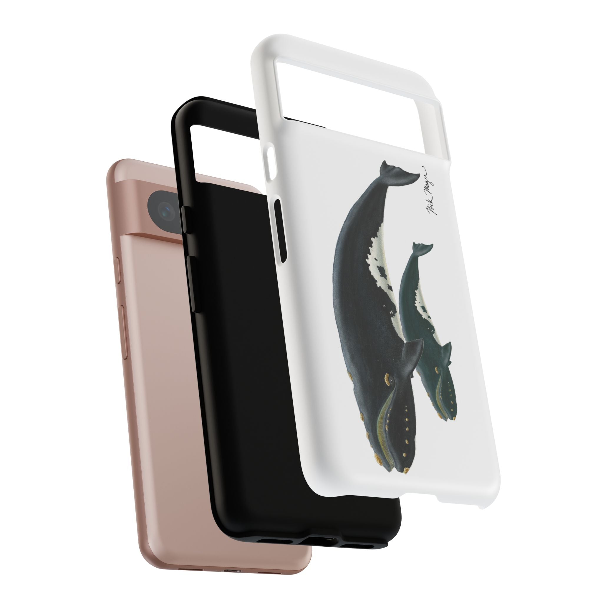 Mother & Calf Right Whale Phone Case (Samsung)