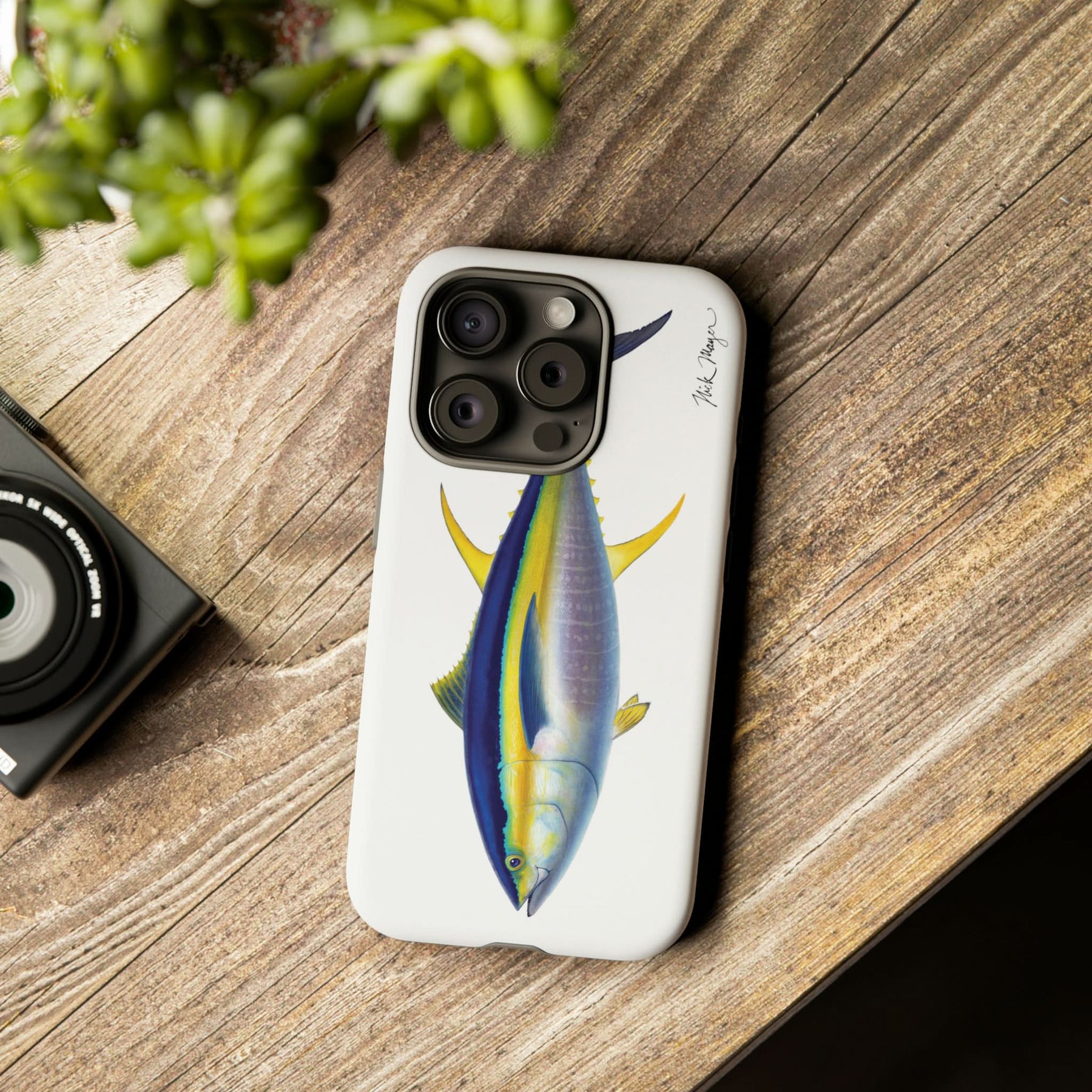 Yellowfin Tuna iPhone 15 Case