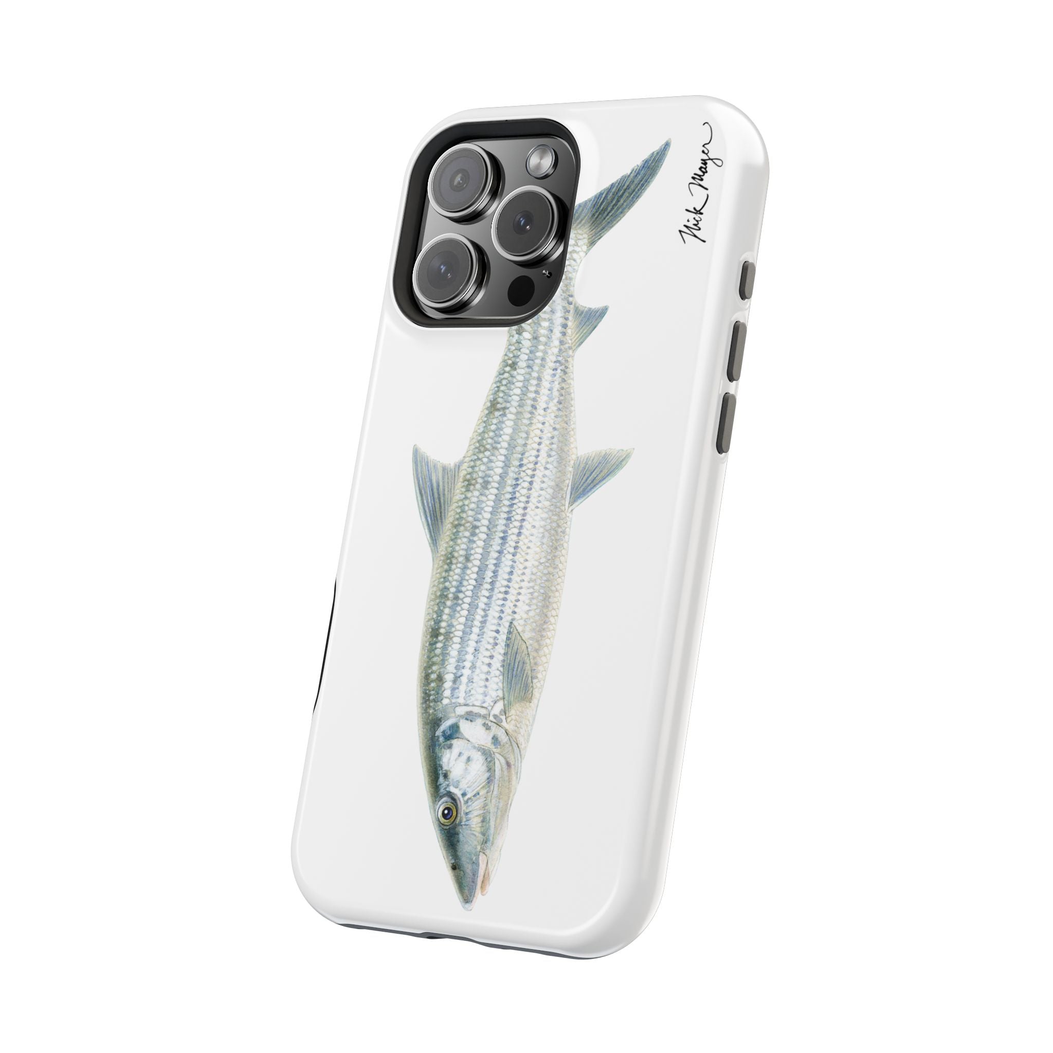 Bonefish MagSafe White iPhone Case