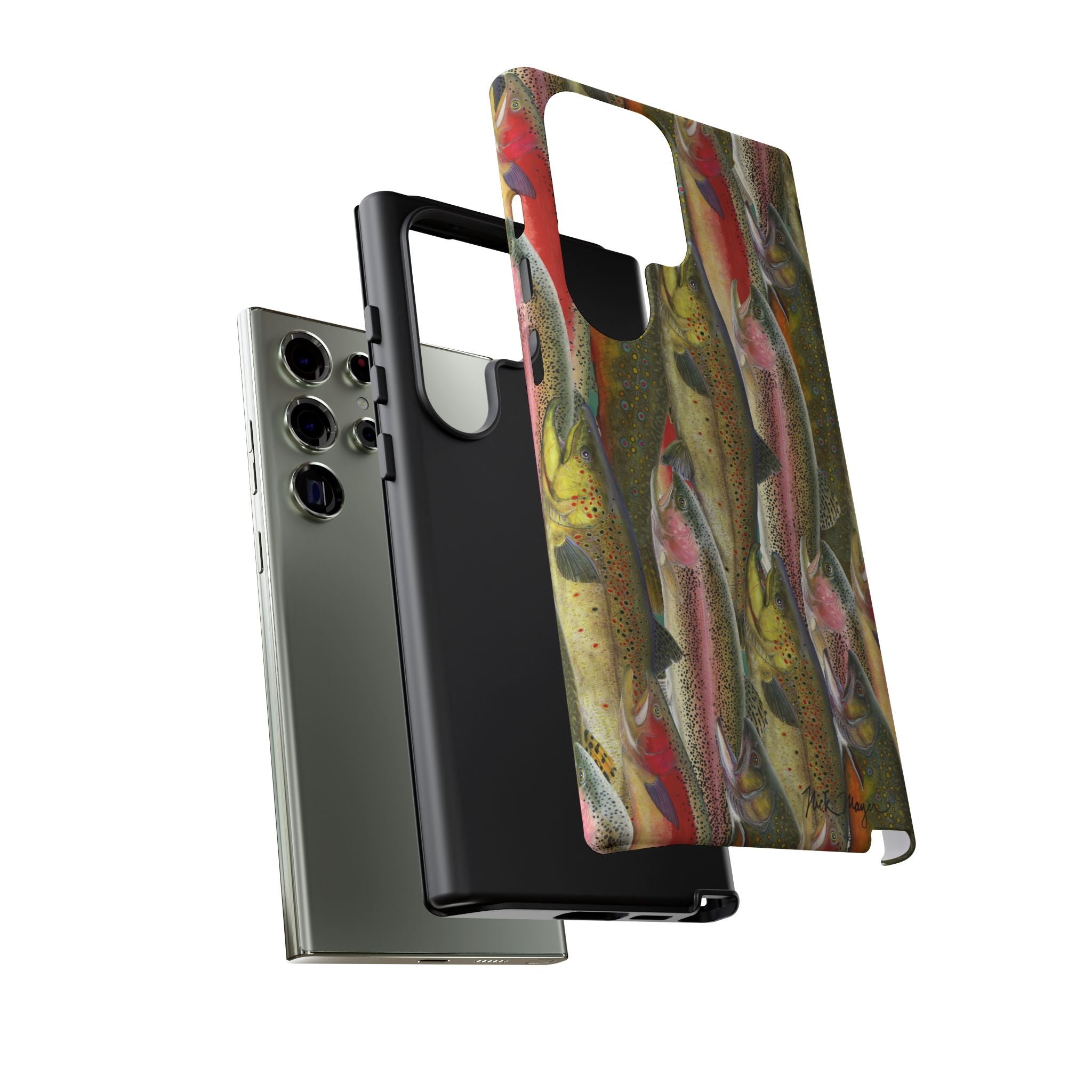 NEW Trout Angler Phone Case (Samsung) Printify
