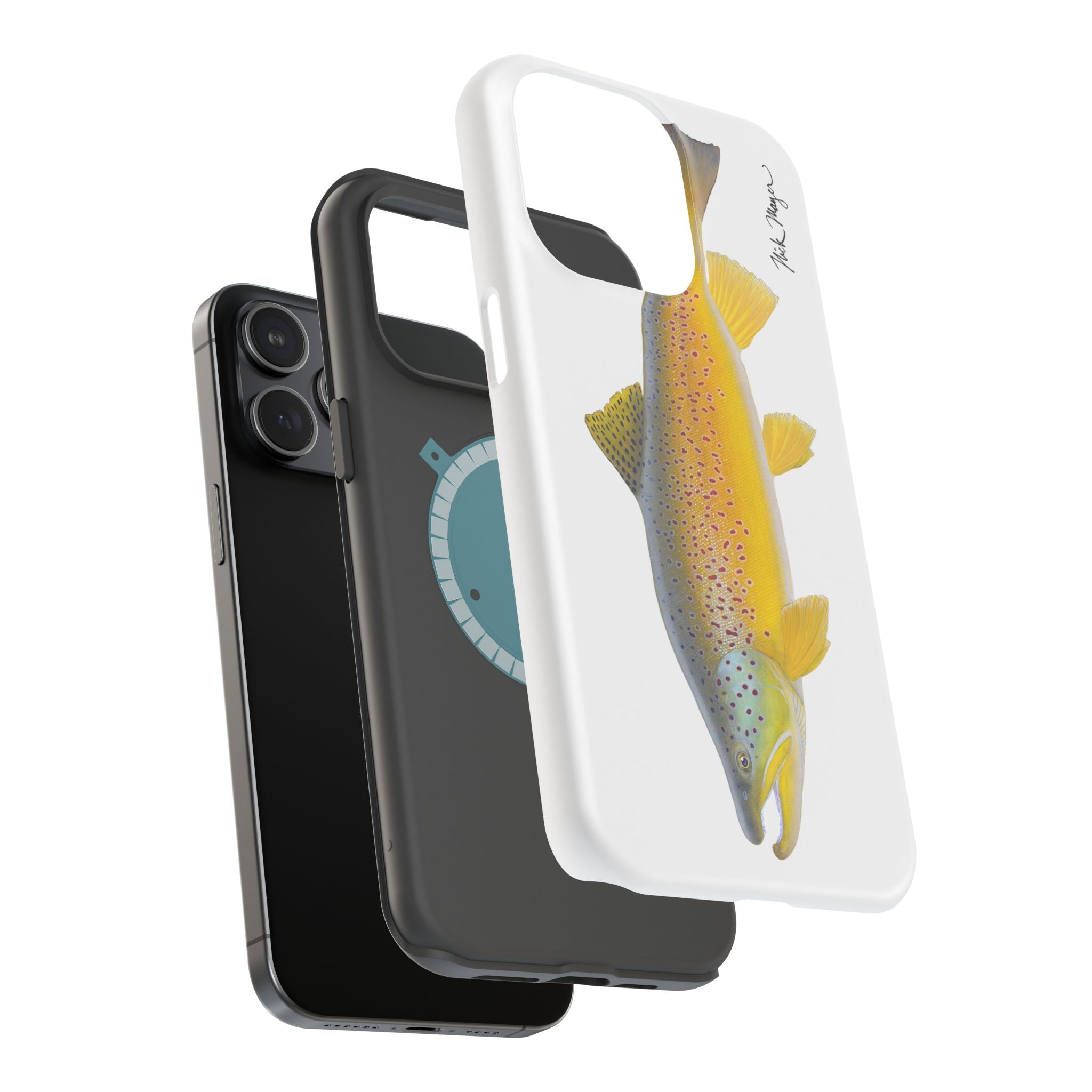 Brown Trout 3 MagSafe iPhone Case