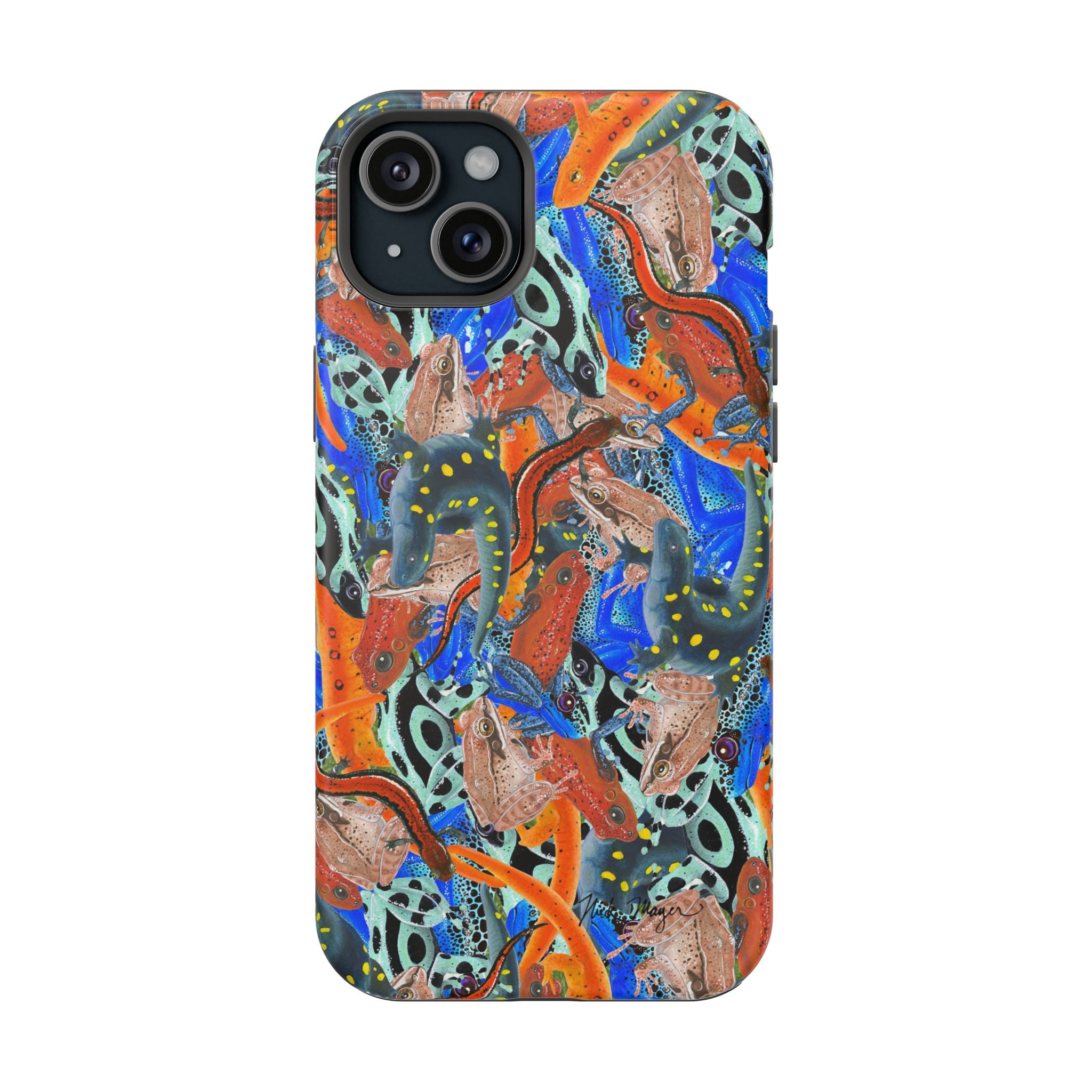 NEW Frogs and Salamanders MagSafe iPhone Case