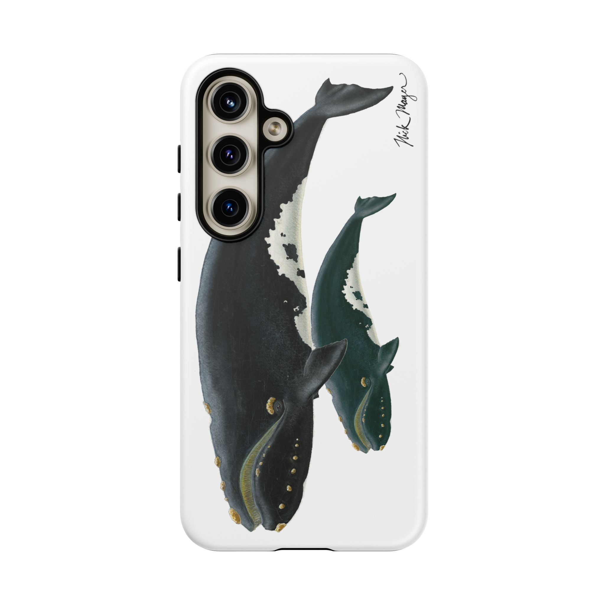 Mother & Calf Right Whale Phone Case (Samsung)