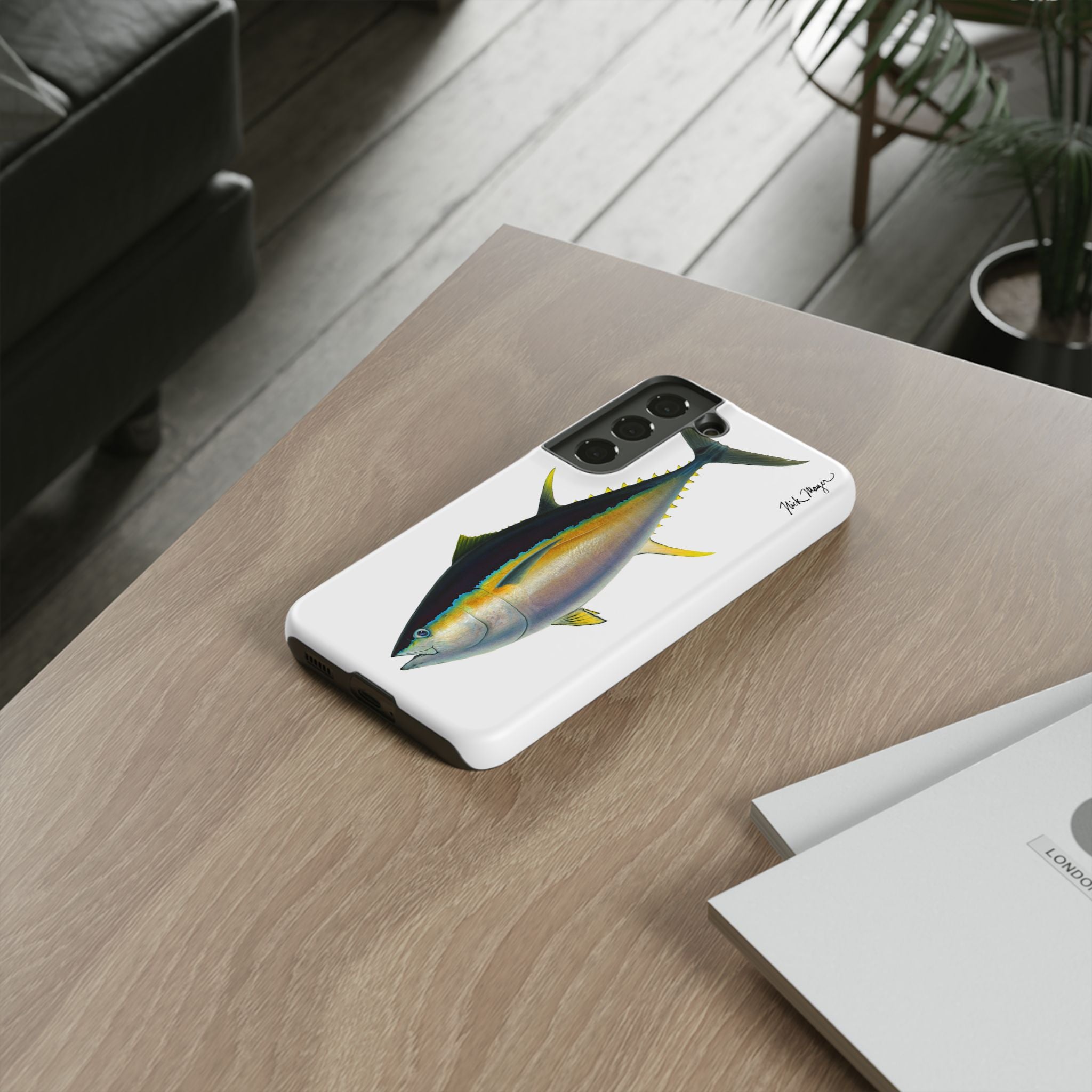 Bigeye Tuna Phone Case (Samsung) Printify