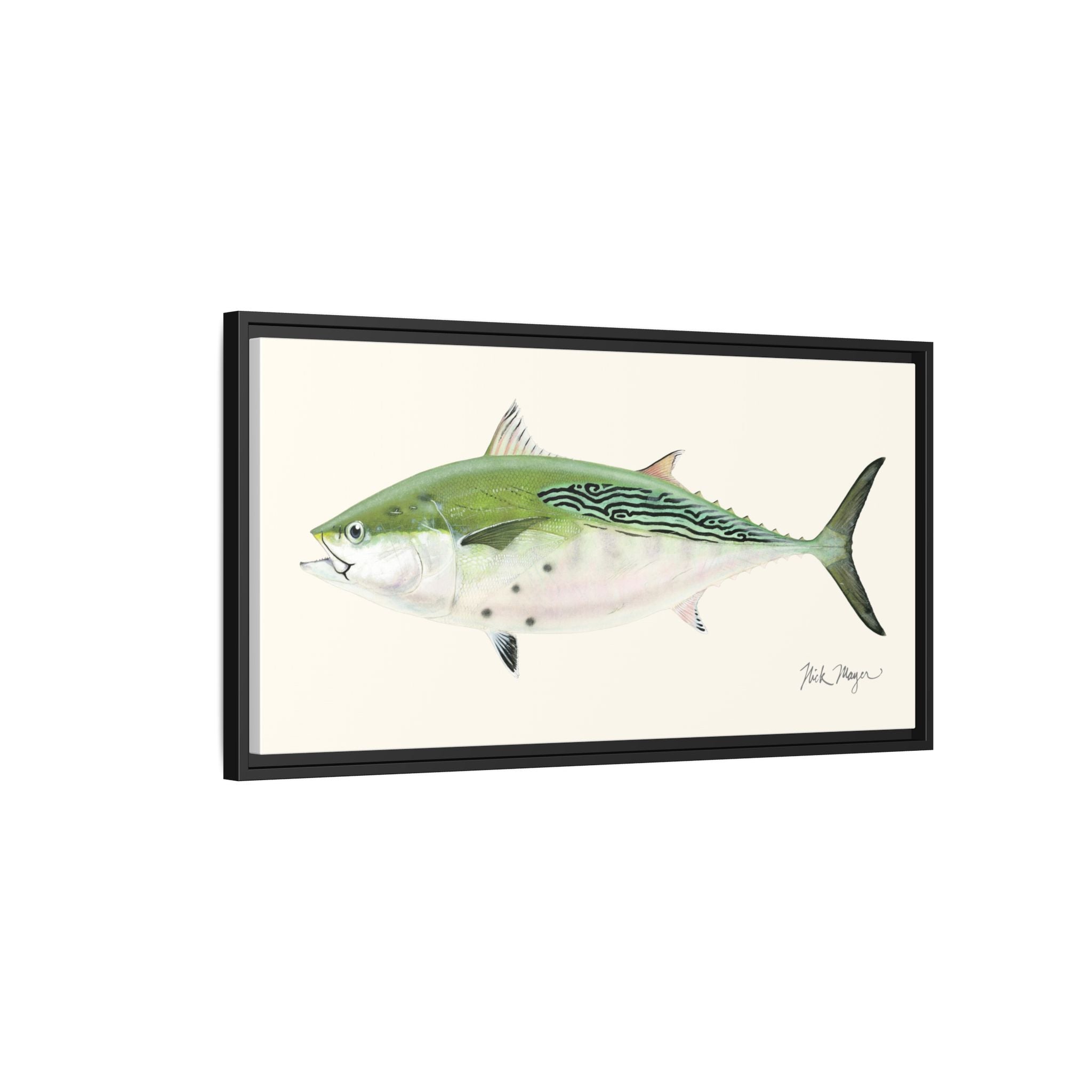 Albie Framed Canvas Print