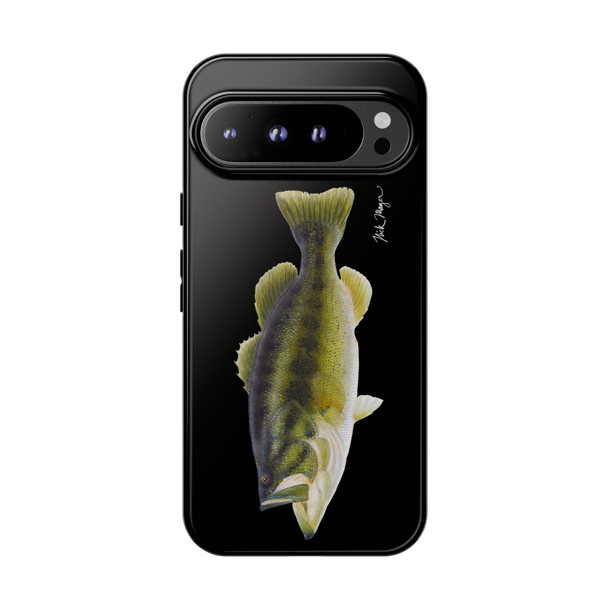 Largemouth Bass Black Phone Case (Samsung)