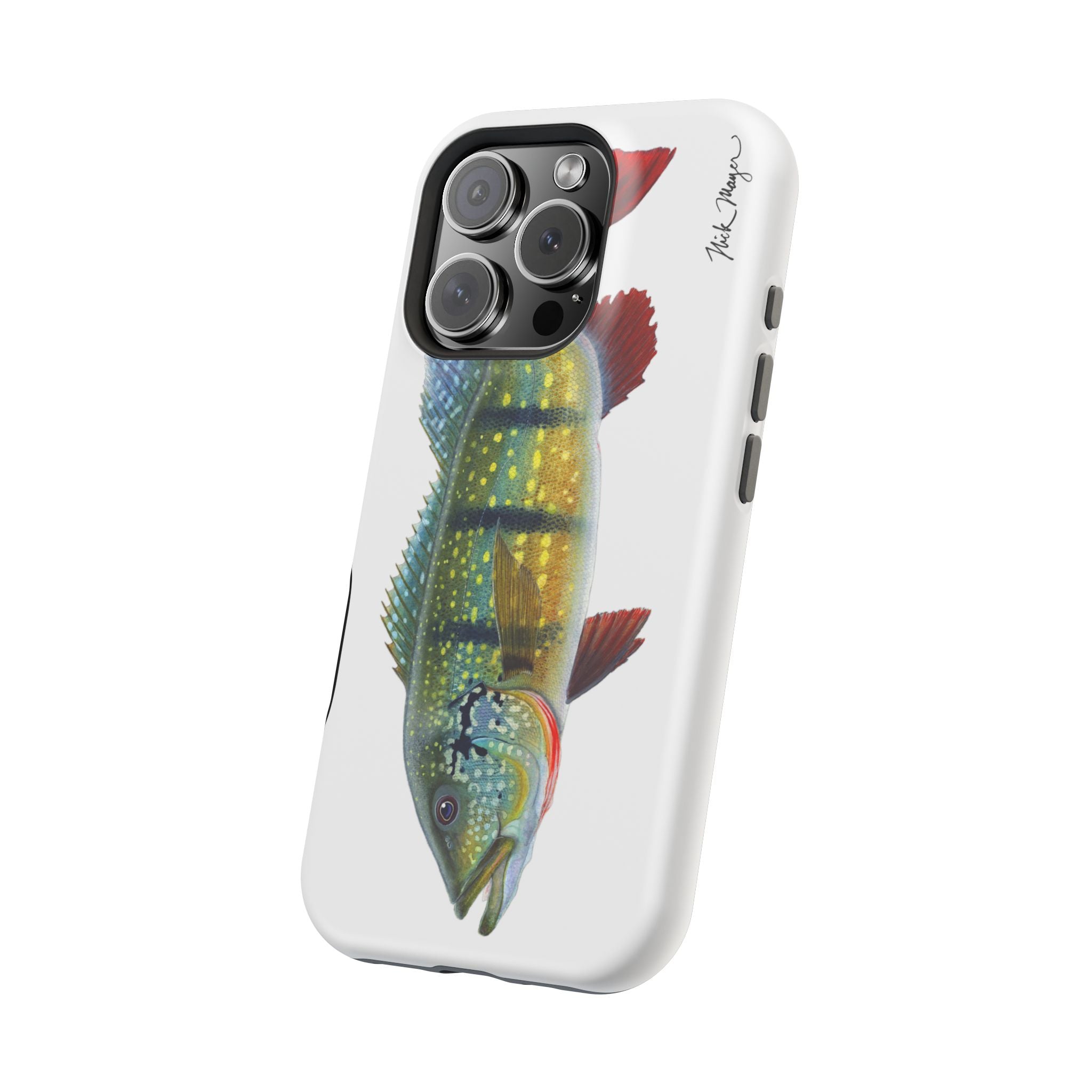 Peacock Bass MagSafe iPhone Case