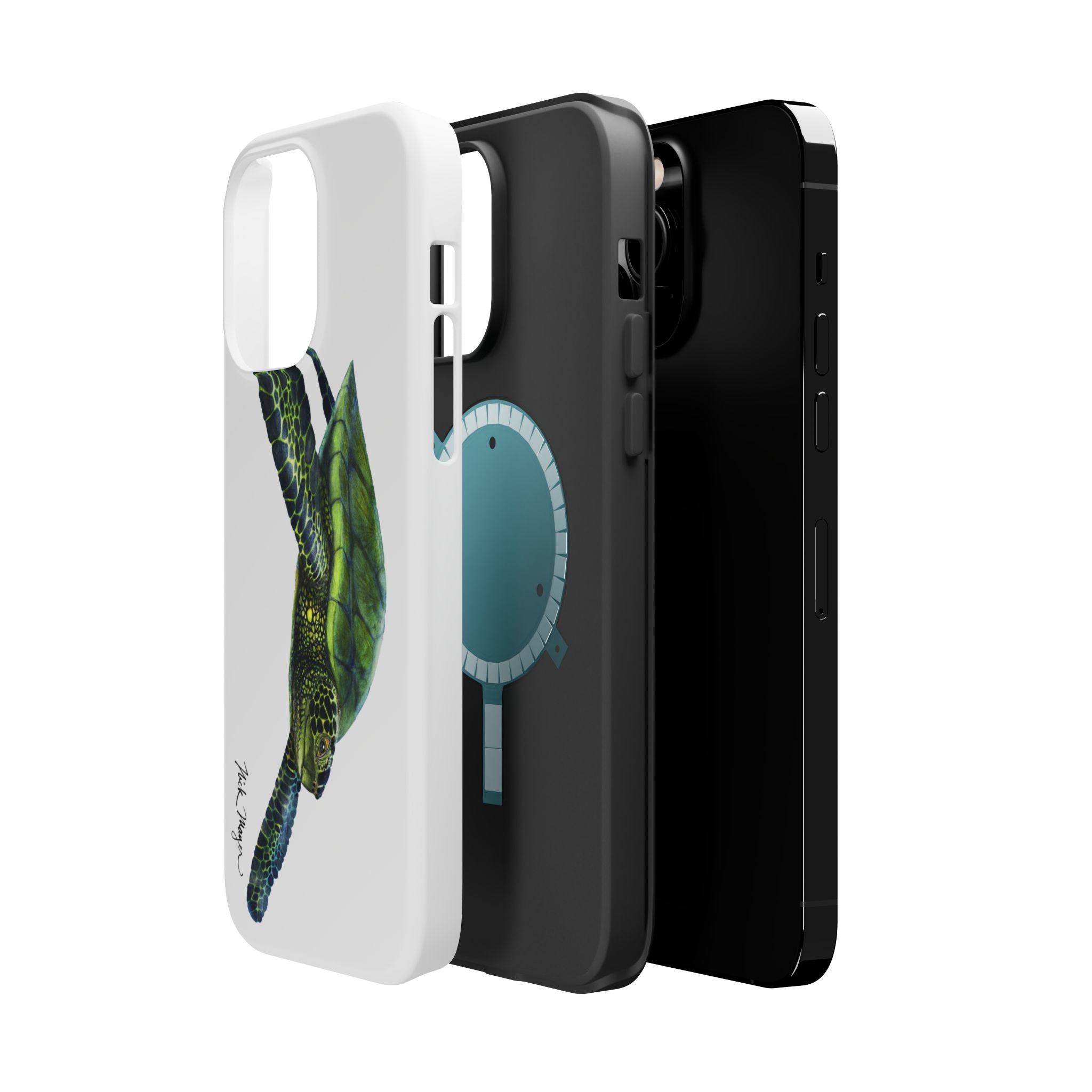 Green Sea Turtle MagSafe iPhone Case