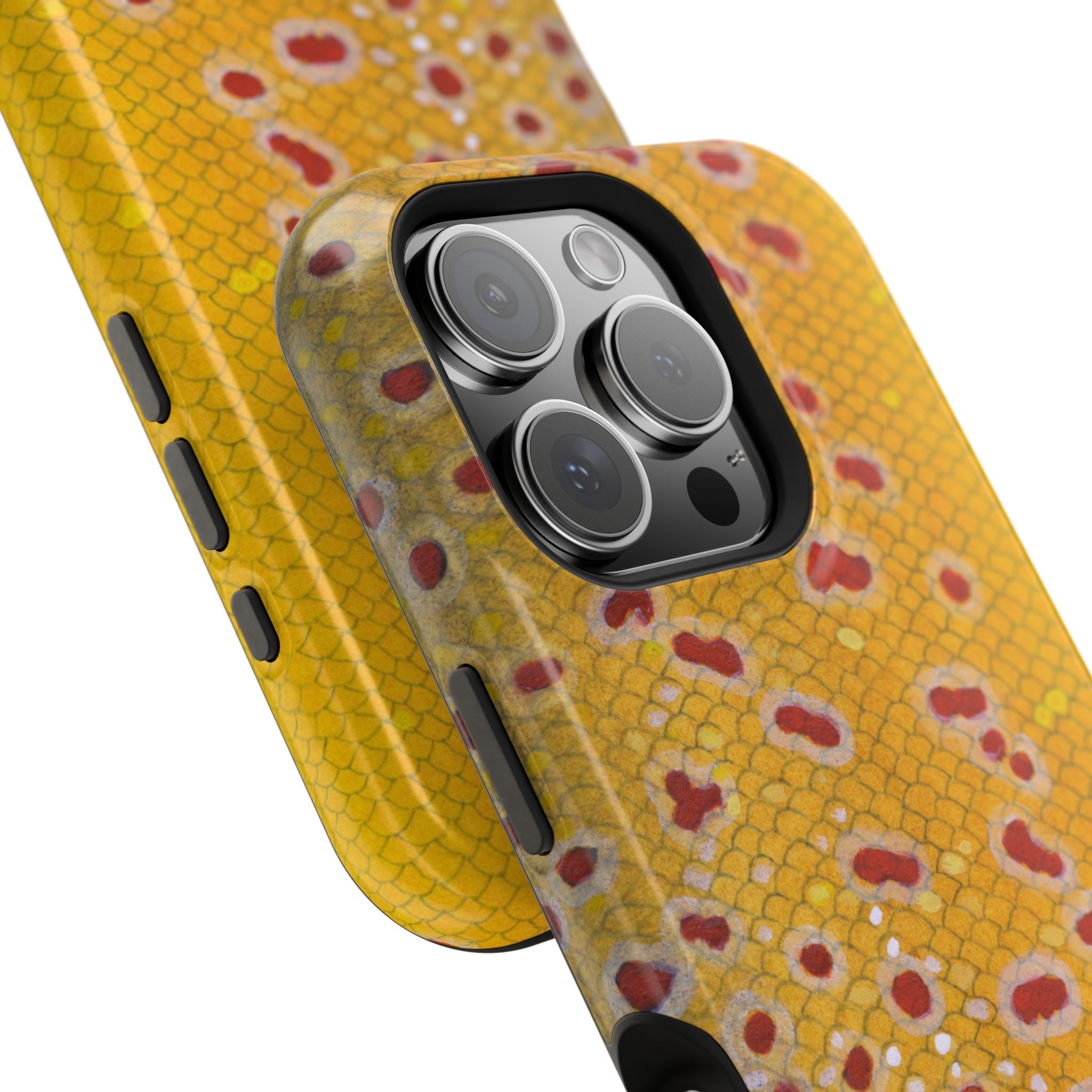Brown Trout 3 Skin MagSafe iPhone Case