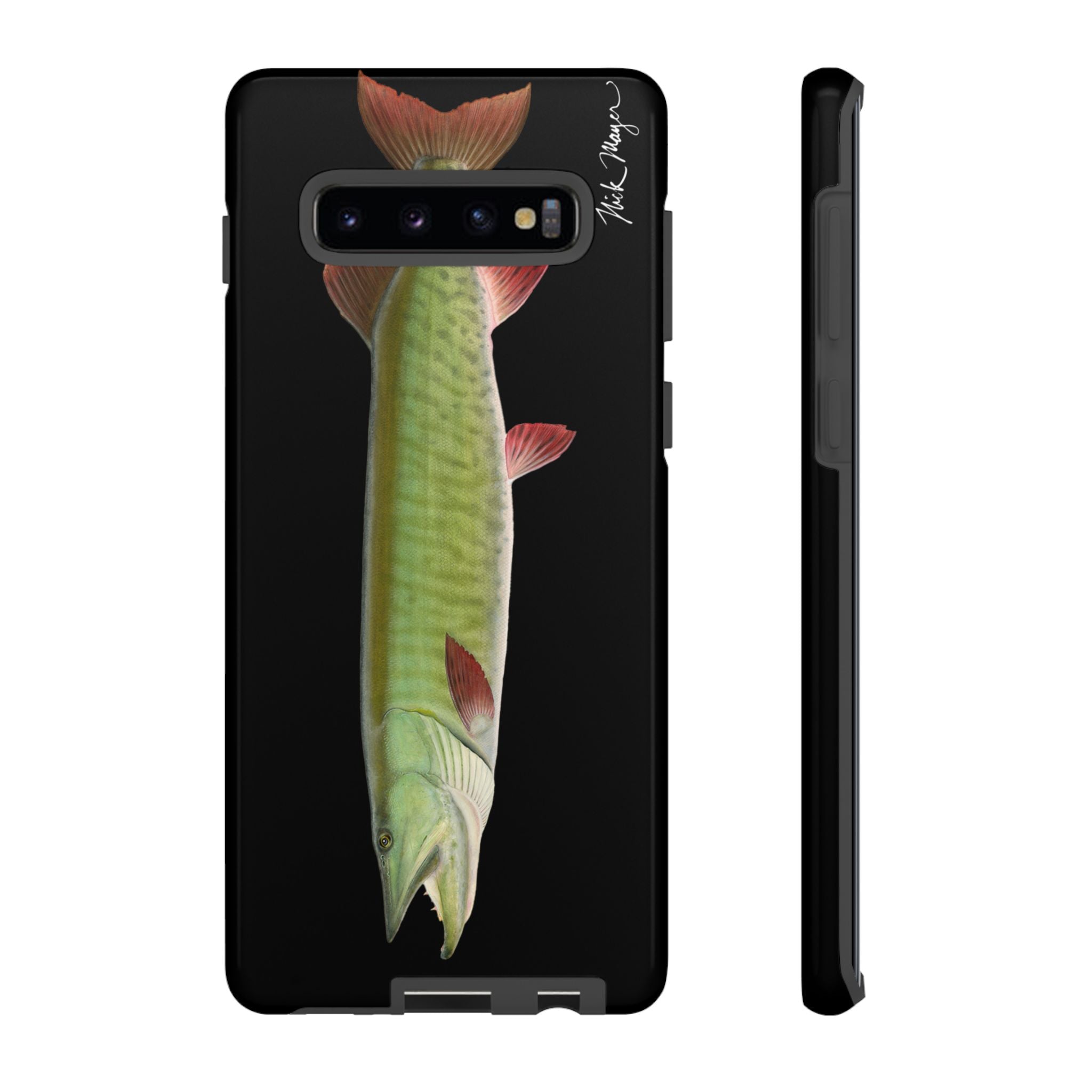 Trophy Muskie Black Phone Case (Samsung)