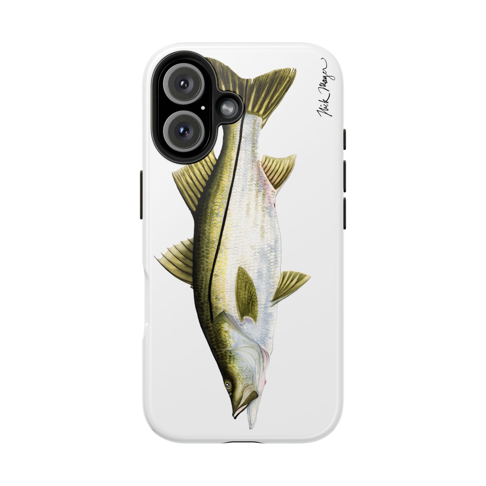 Snook White Phone Case (iPhone)