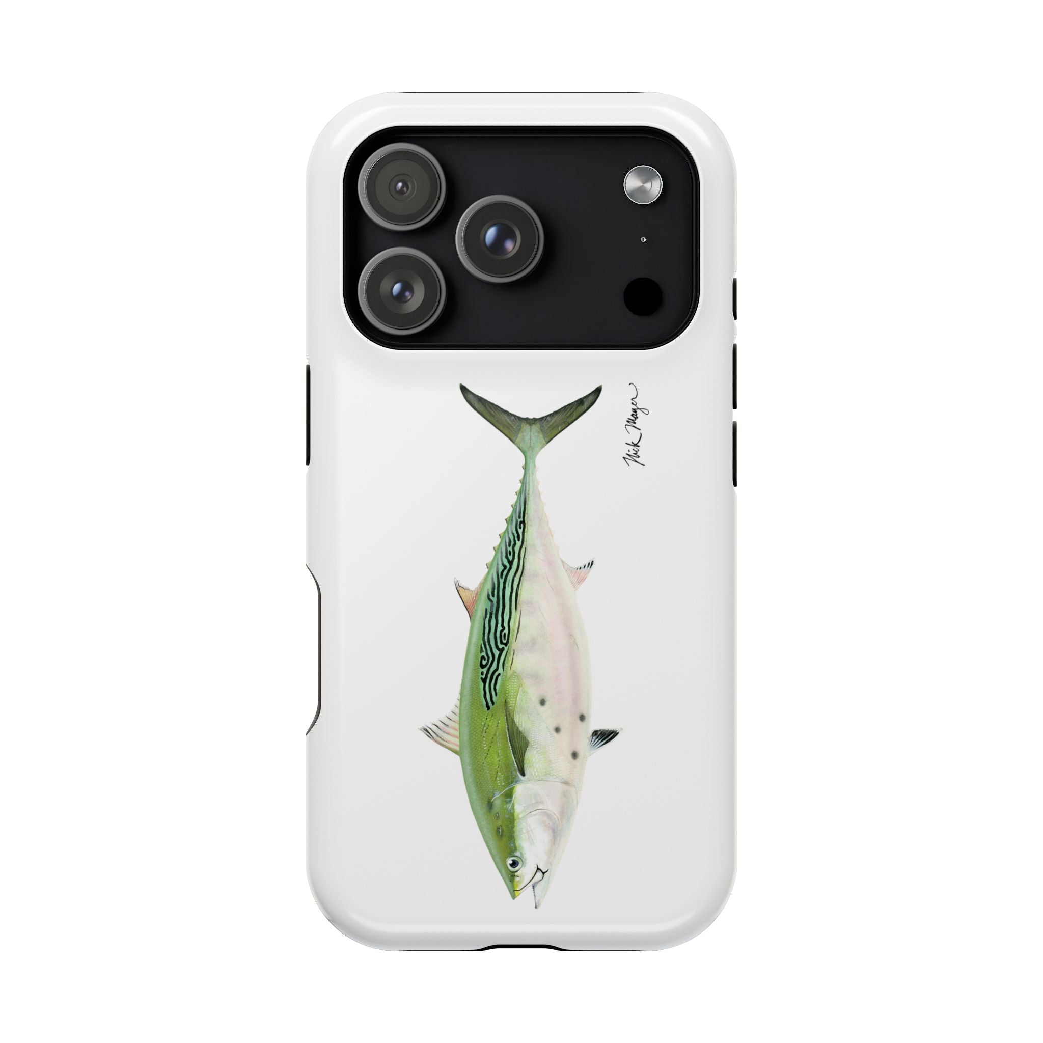 Albie MagSafe White iPhone Case