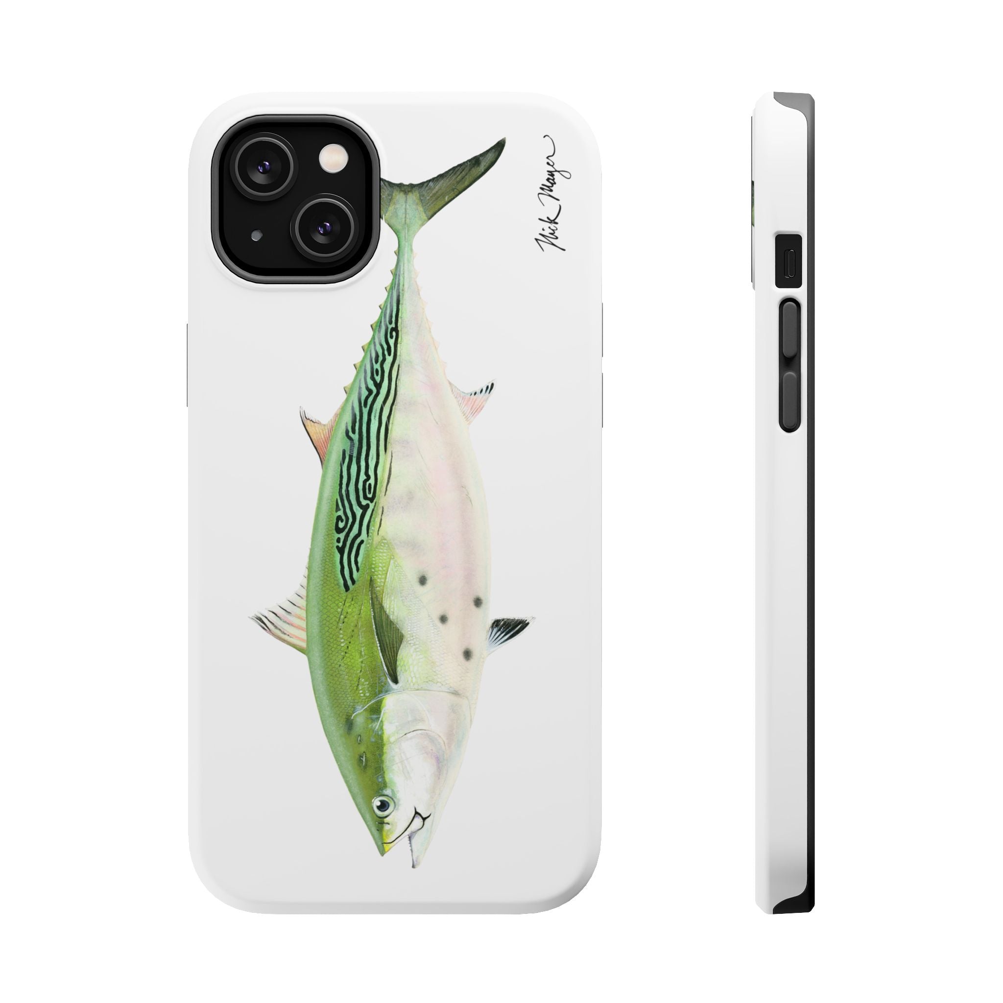 Albie MagSafe White iPhone Case