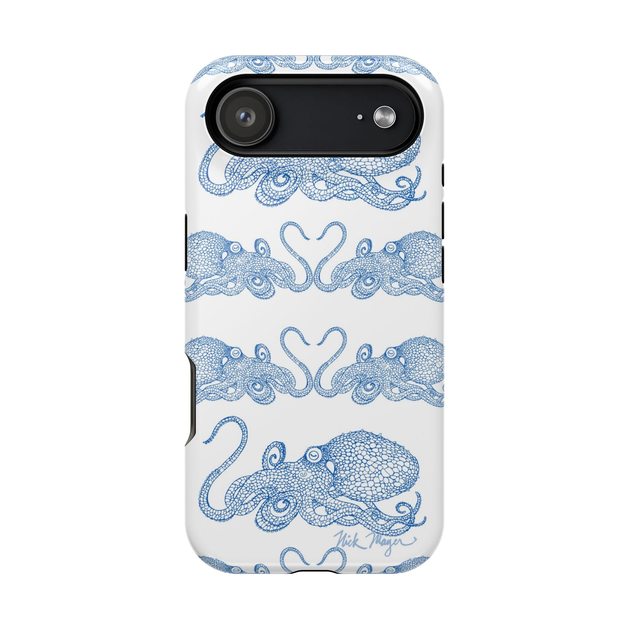 Blue Octopus 1 MagSafe iPhone Case