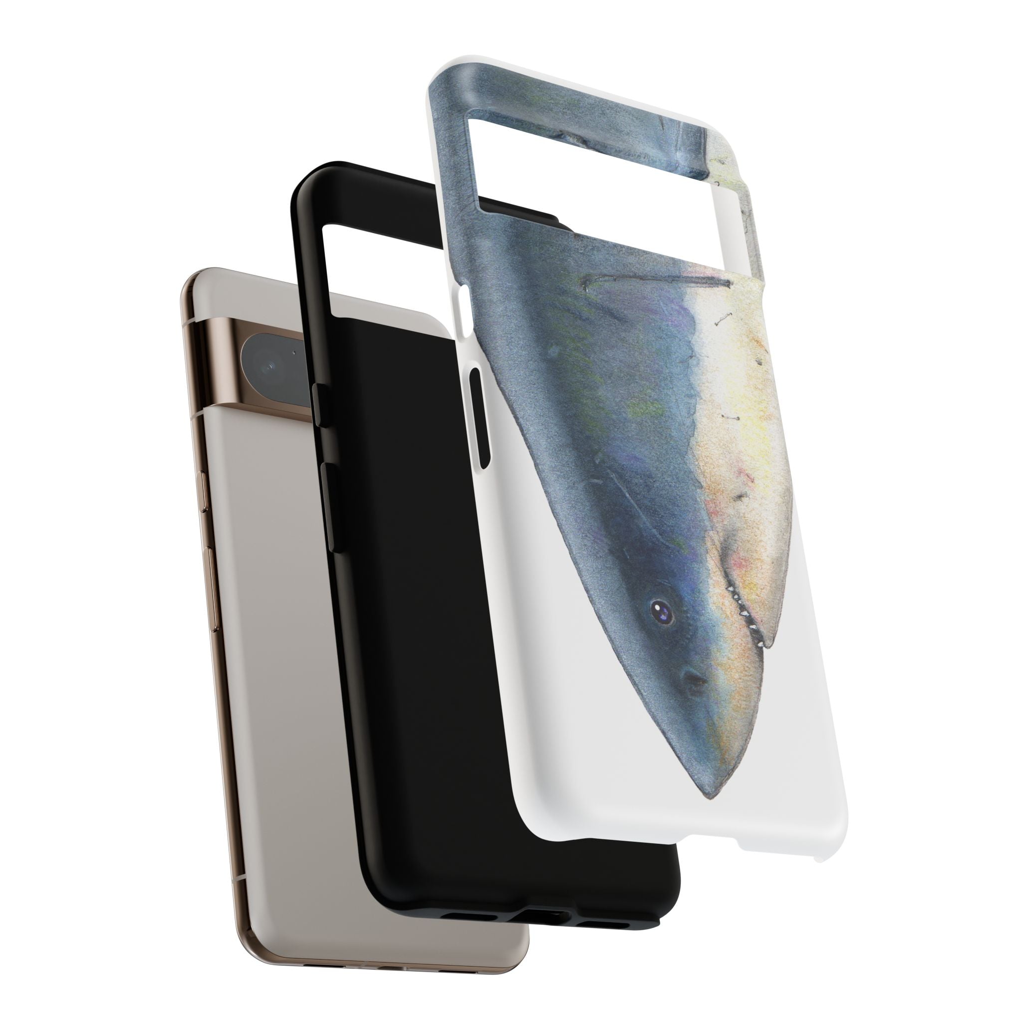 Great White Shark Face Phone Case (Samsung) Printify