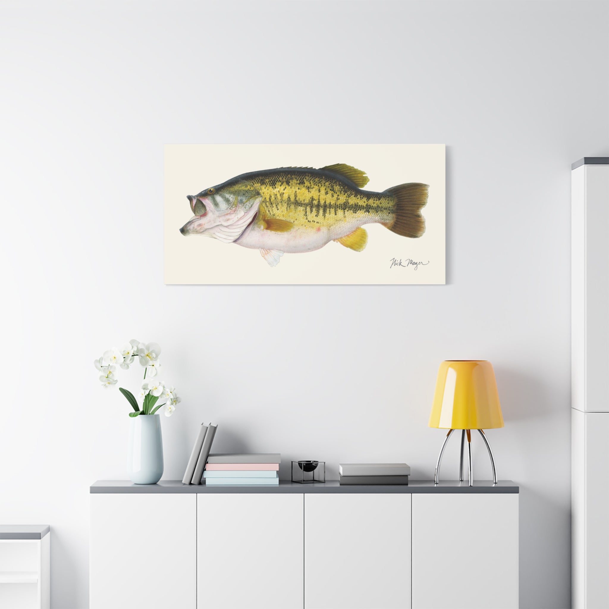 Largemouth Bass II Canvas Print
