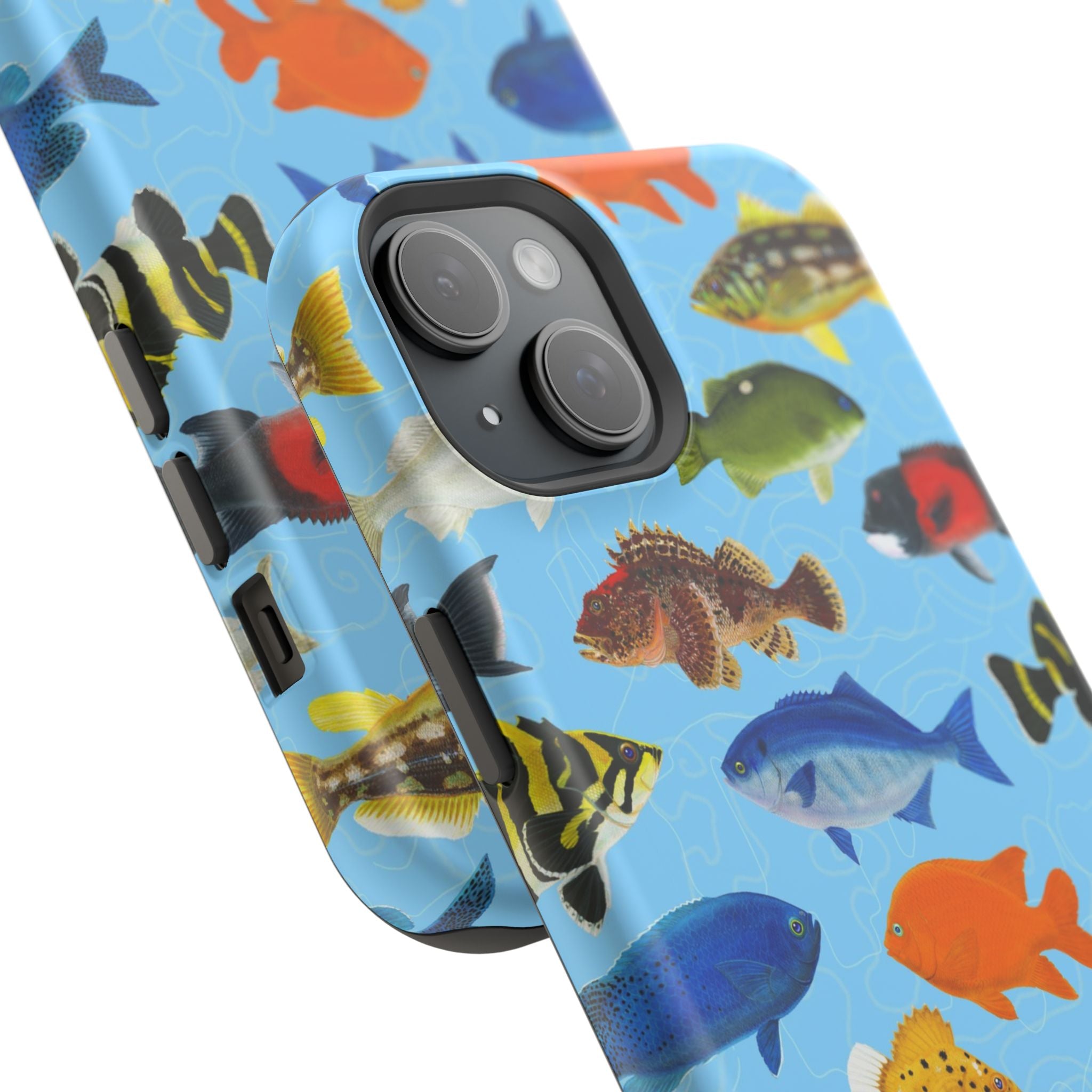 California Fish Blue MagSafe iPhone Case