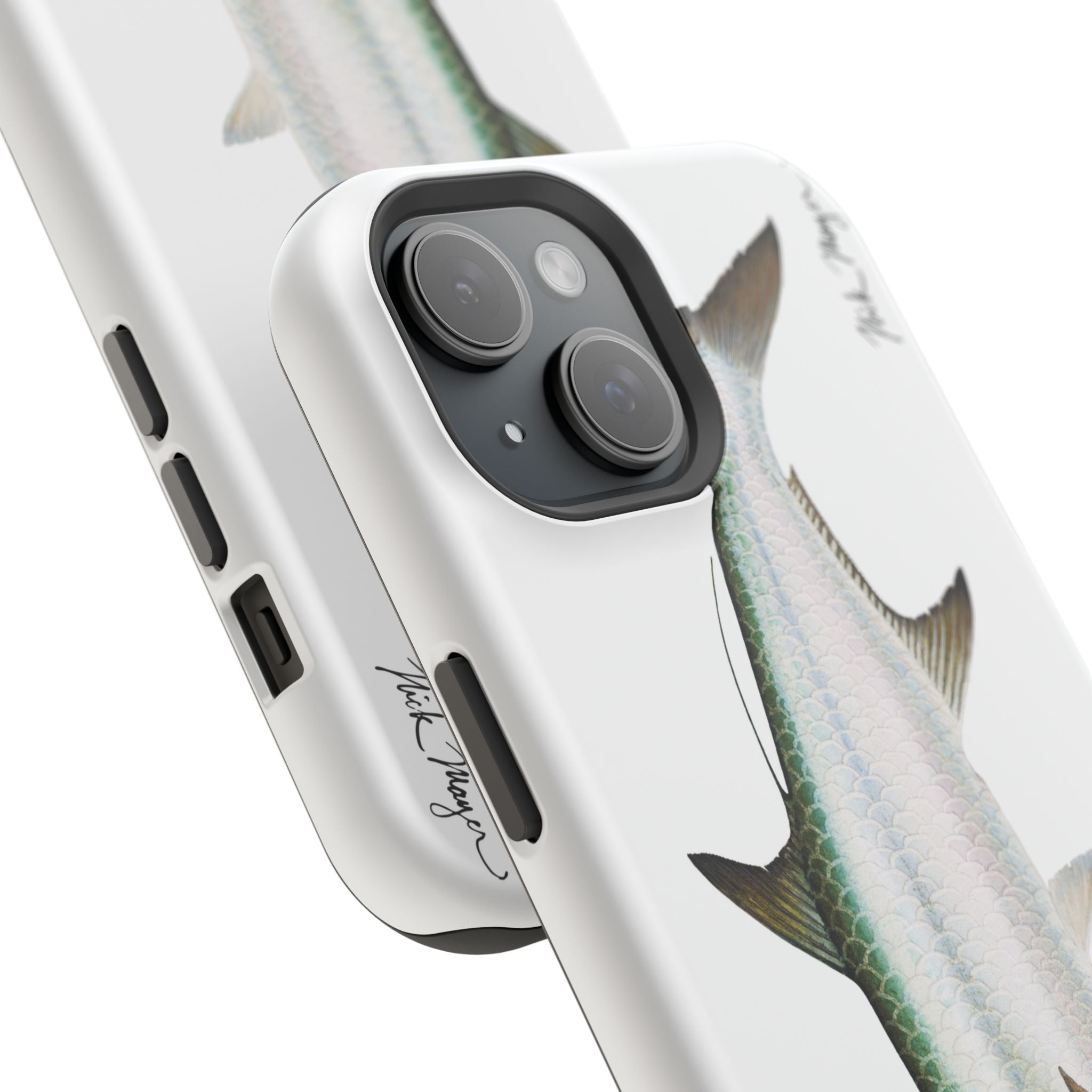 Tarpon MagSafe White iPhone Case