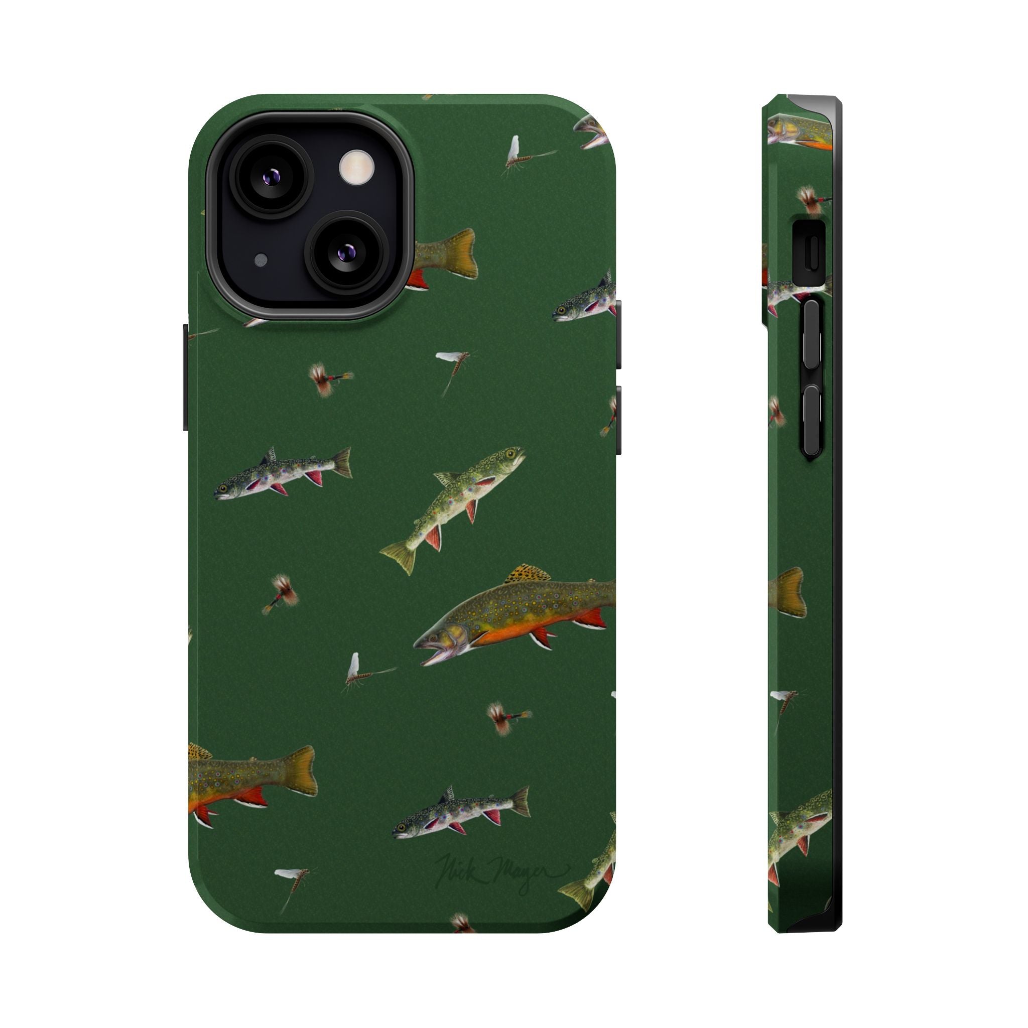 Trout and Flies MagSafe iPhone Case