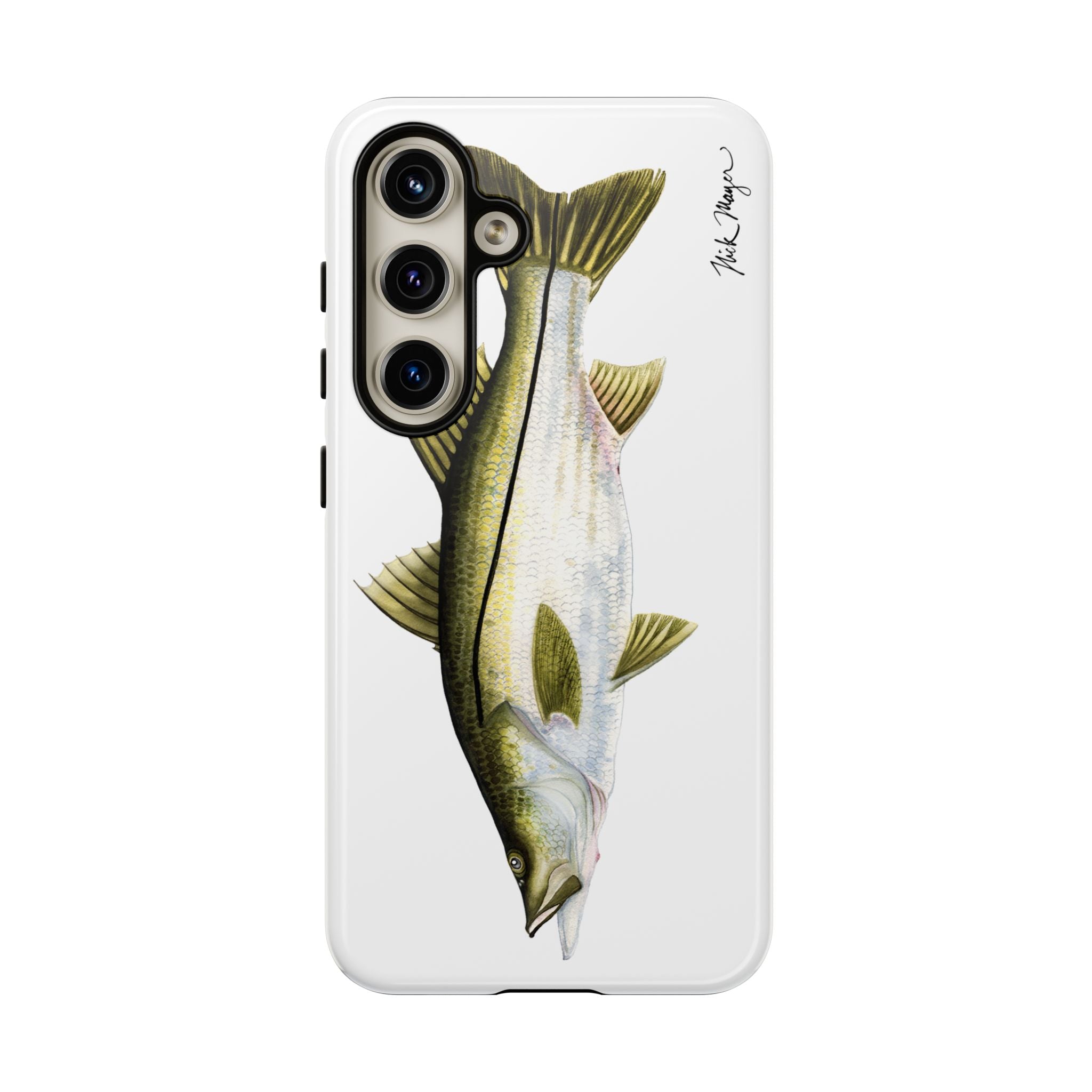 Snook White Phone Case (Samsung)