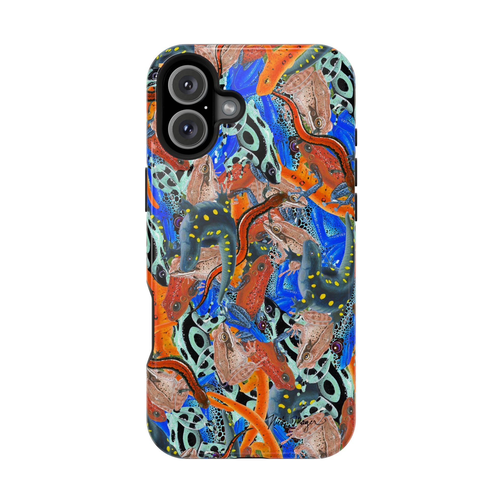 NEW Frogs and Salamanders MagSafe iPhone Case