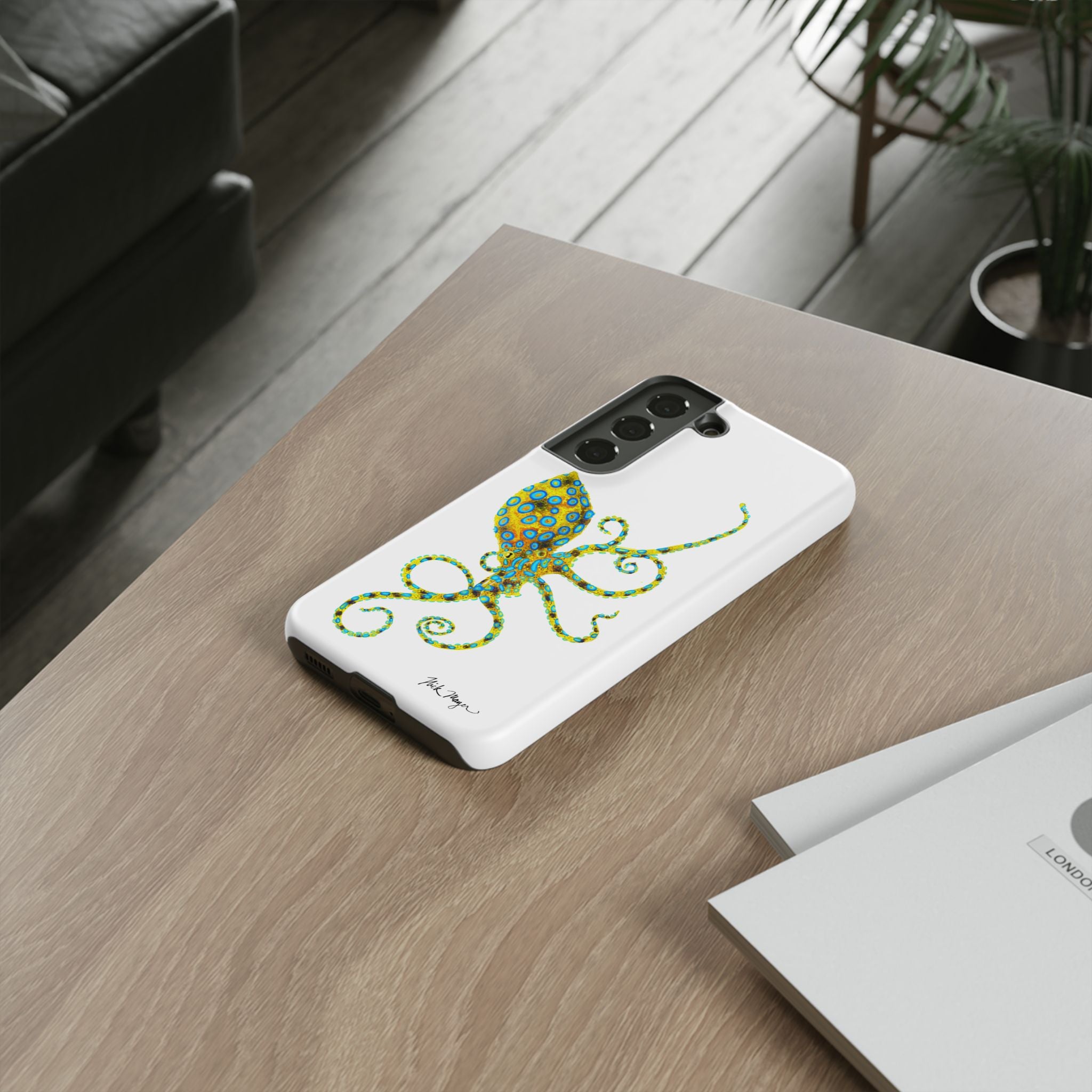 Blue Ringed Octopus Phone Case (Samsung)