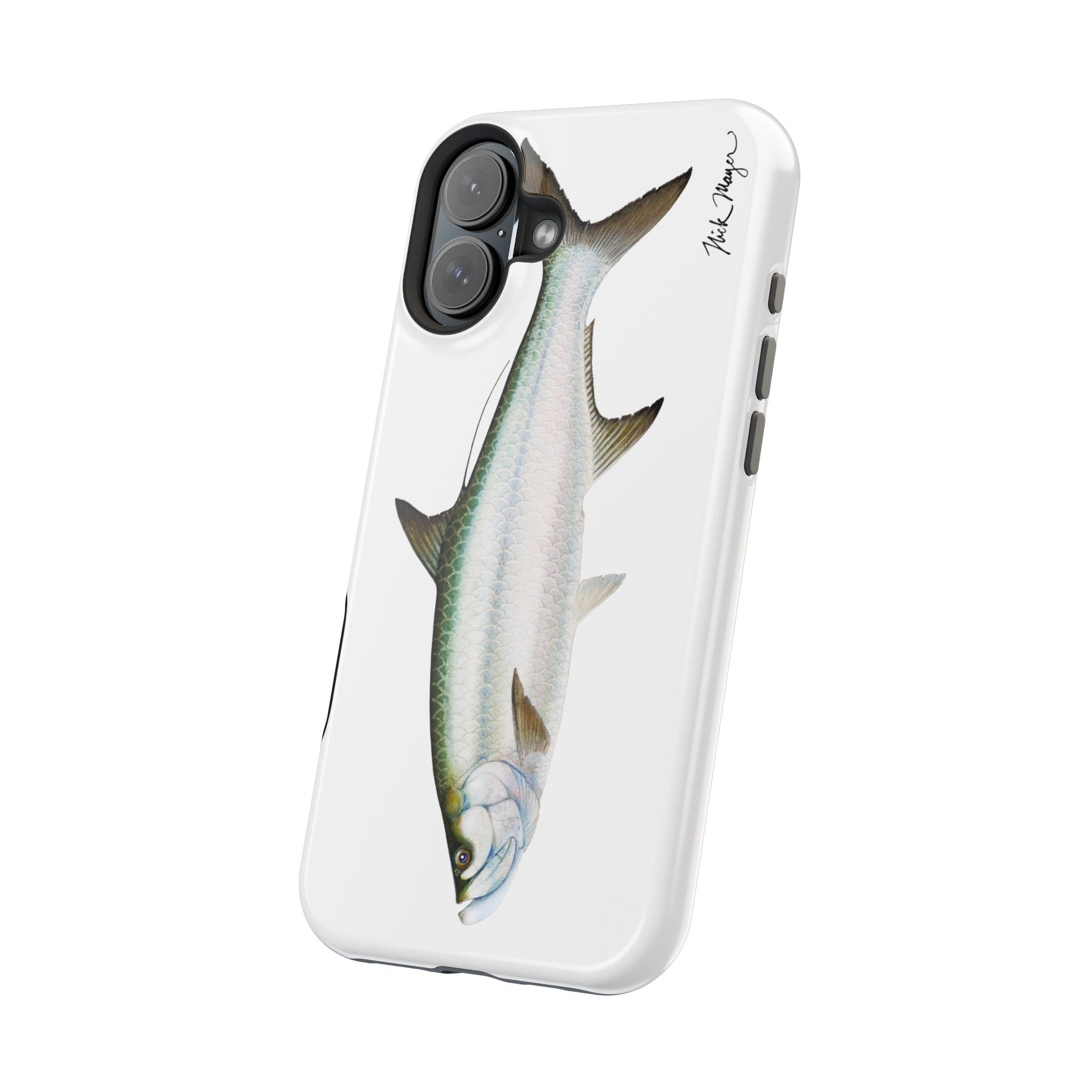 Tarpon MagSafe White iPhone Case