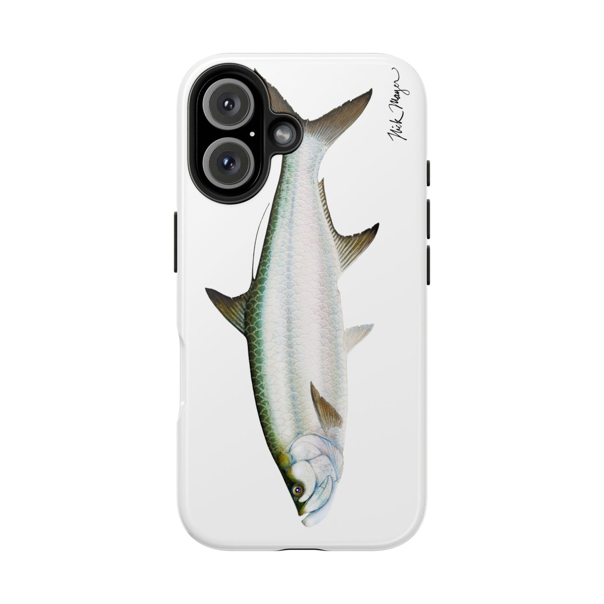 Tarpon White Phone Case (iPhone) Printify