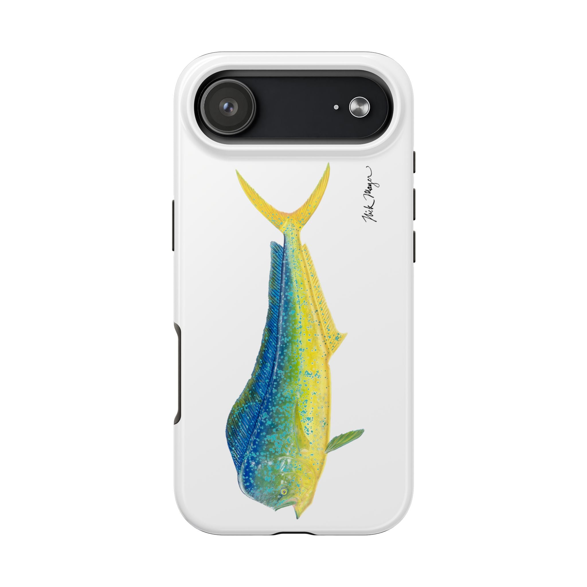 Bull Mahi White Phone Case (iPhone)