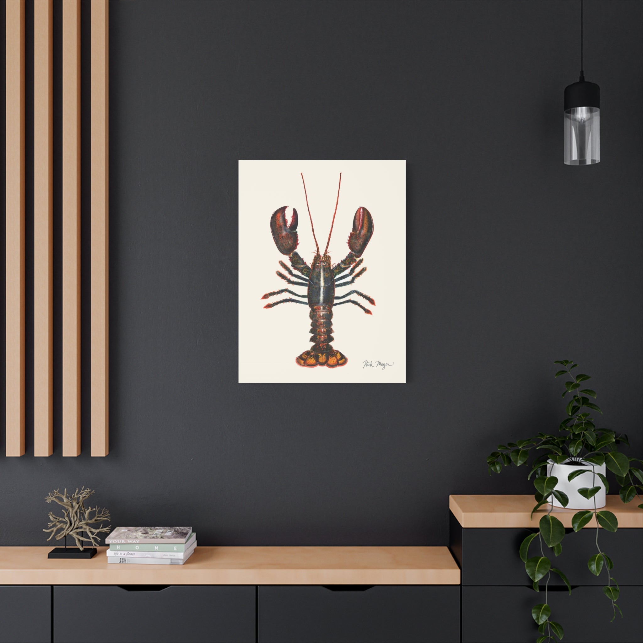 Northern Lobster Canvas Print