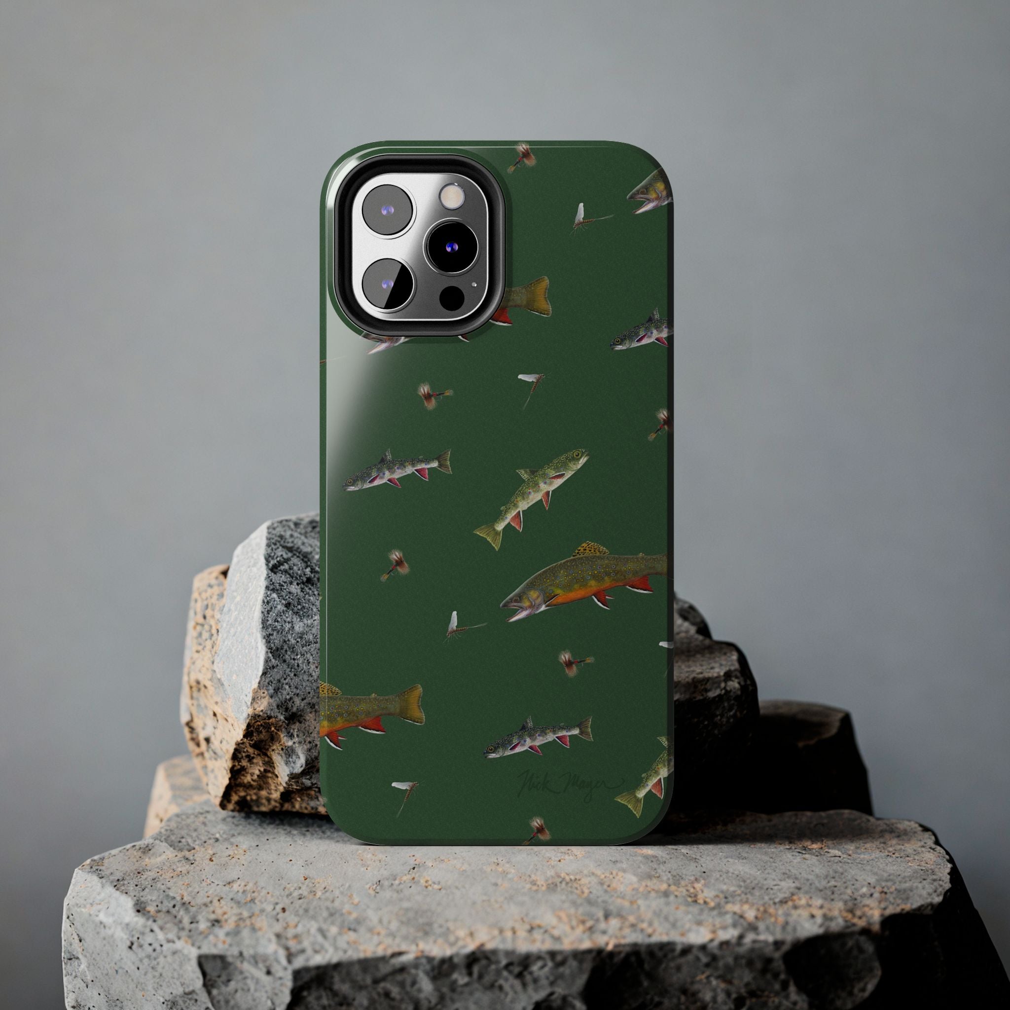 Trout and Flies Phone Case (iPhone)