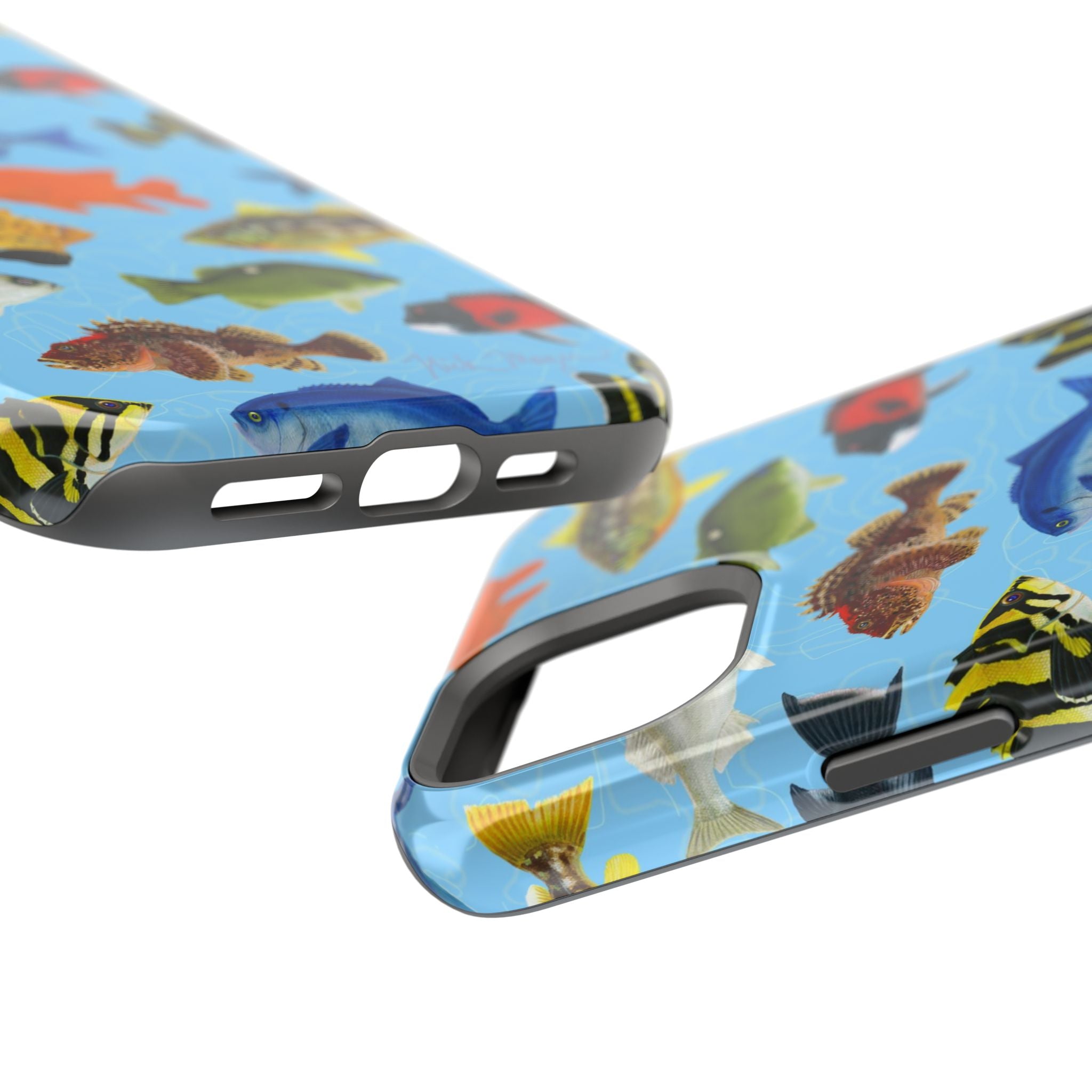 California Fish Blue MagSafe iPhone Case